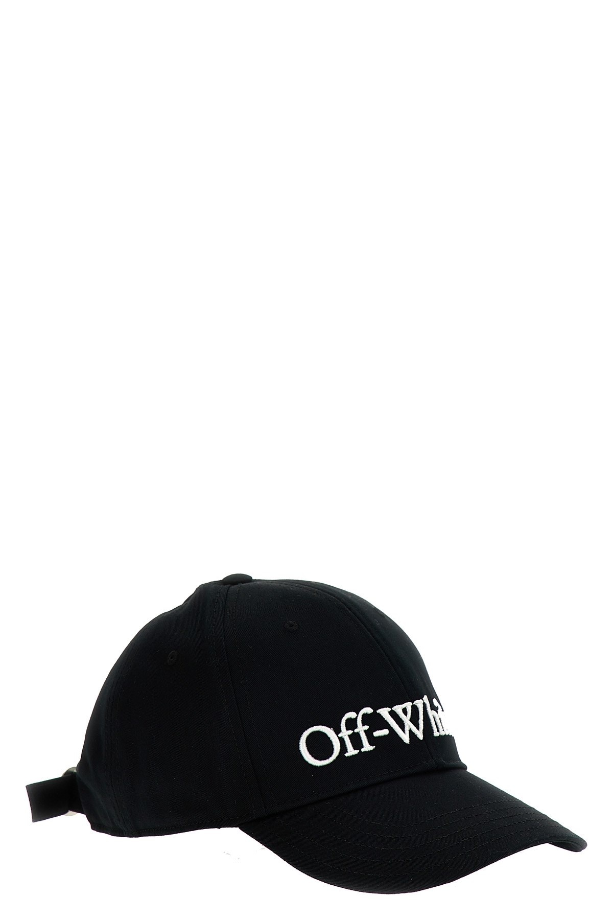 ハット Off-White OWLB044S24FAB001 DRILL LOGO BASEBALL Cap Off-White 'Drill Logo' baseball cap | julianfashion | REVERSIBLE
