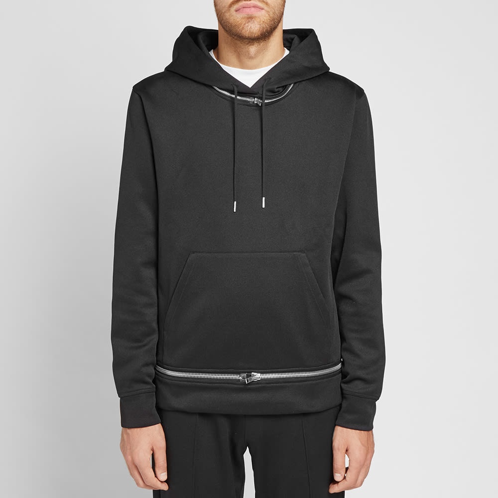 Helmut Lang Zip Away Popover Hoody - 3