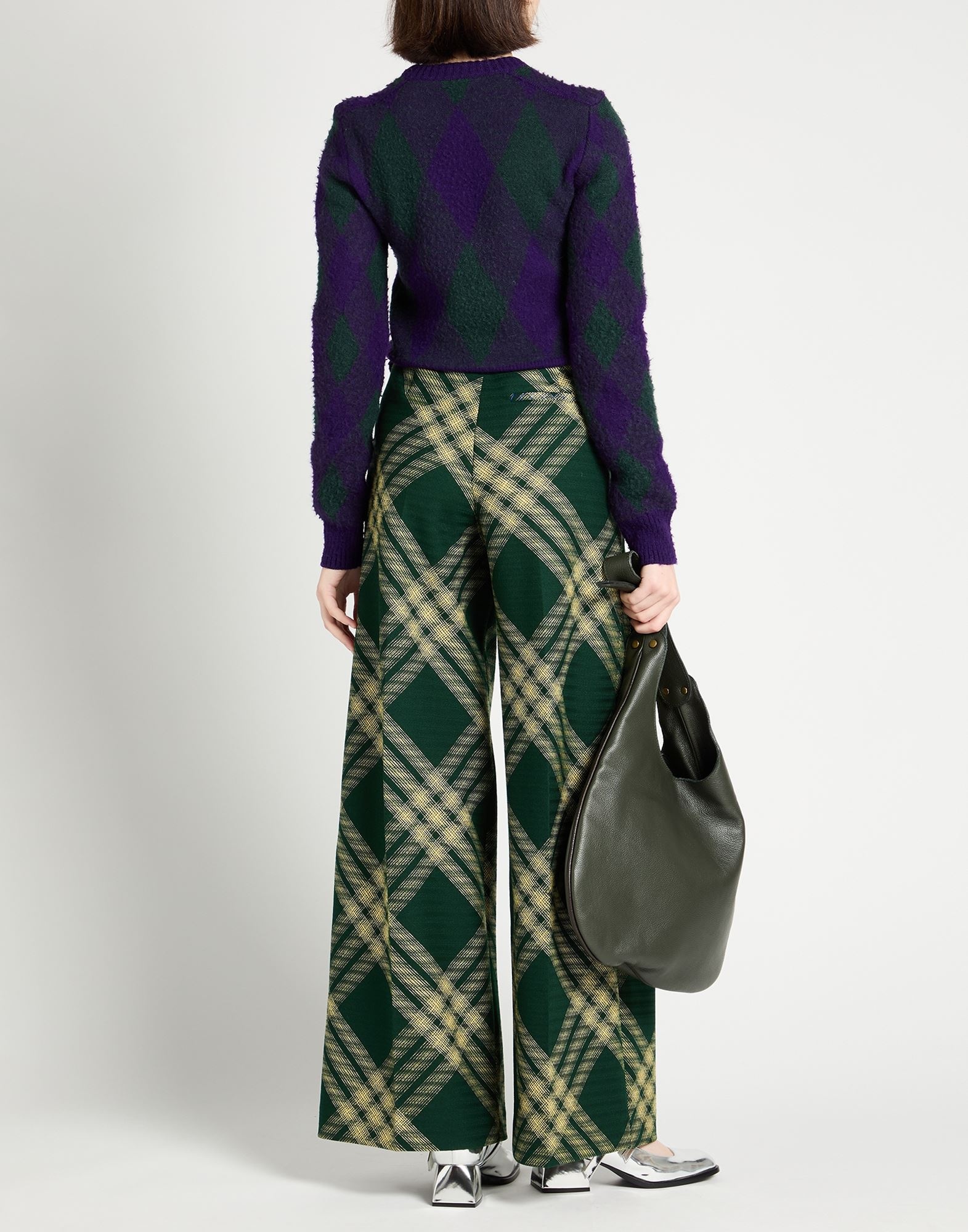 Dark green Women's Casual Pants - 4