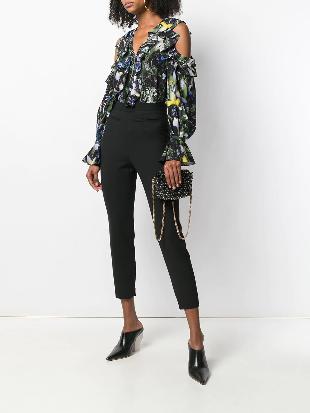 cropped tailored trousers - 3