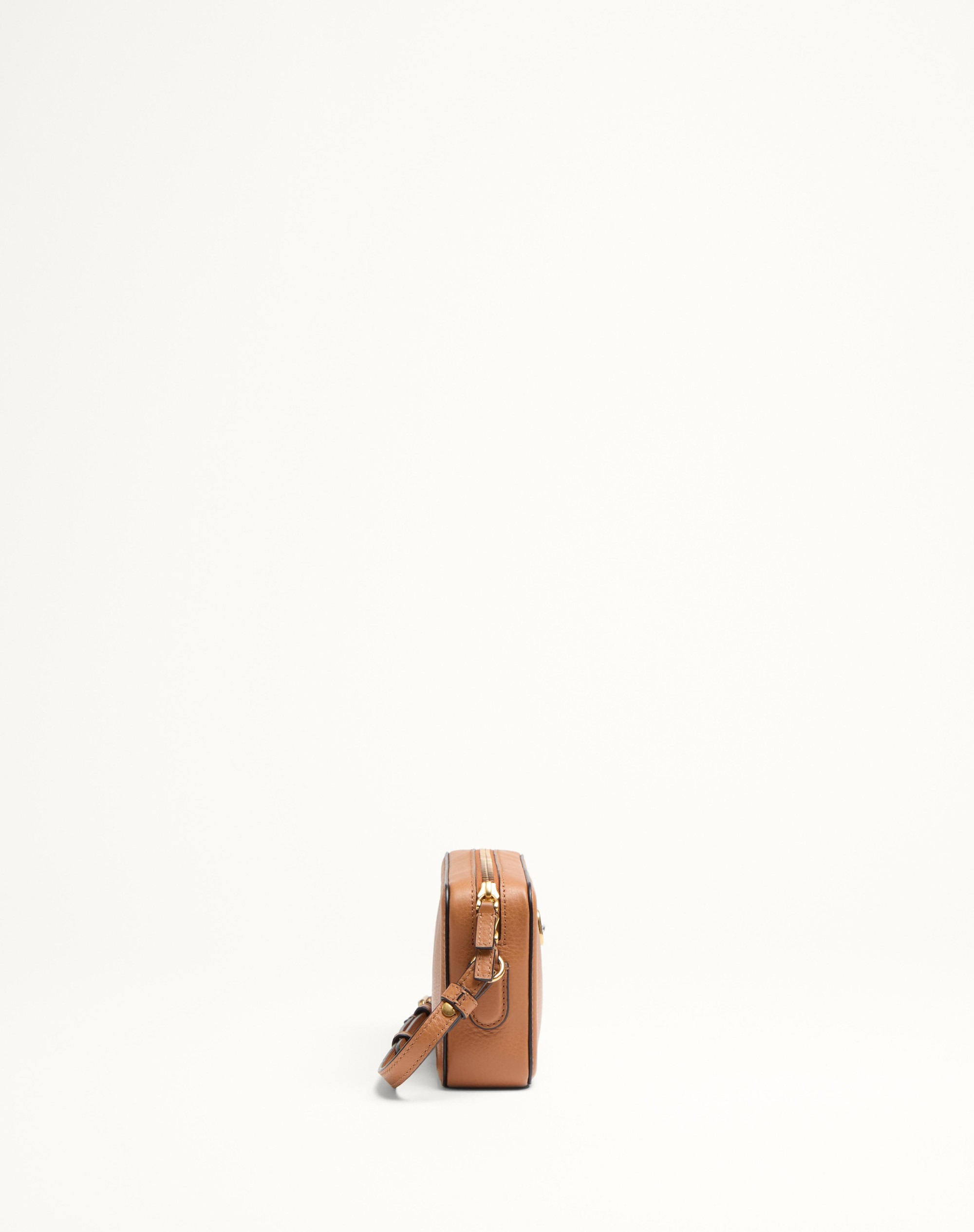 VALENTINO GARAVANI ALLTIME MINI SHOULDER BAG IN GRAINY CALFSKIN - 3
