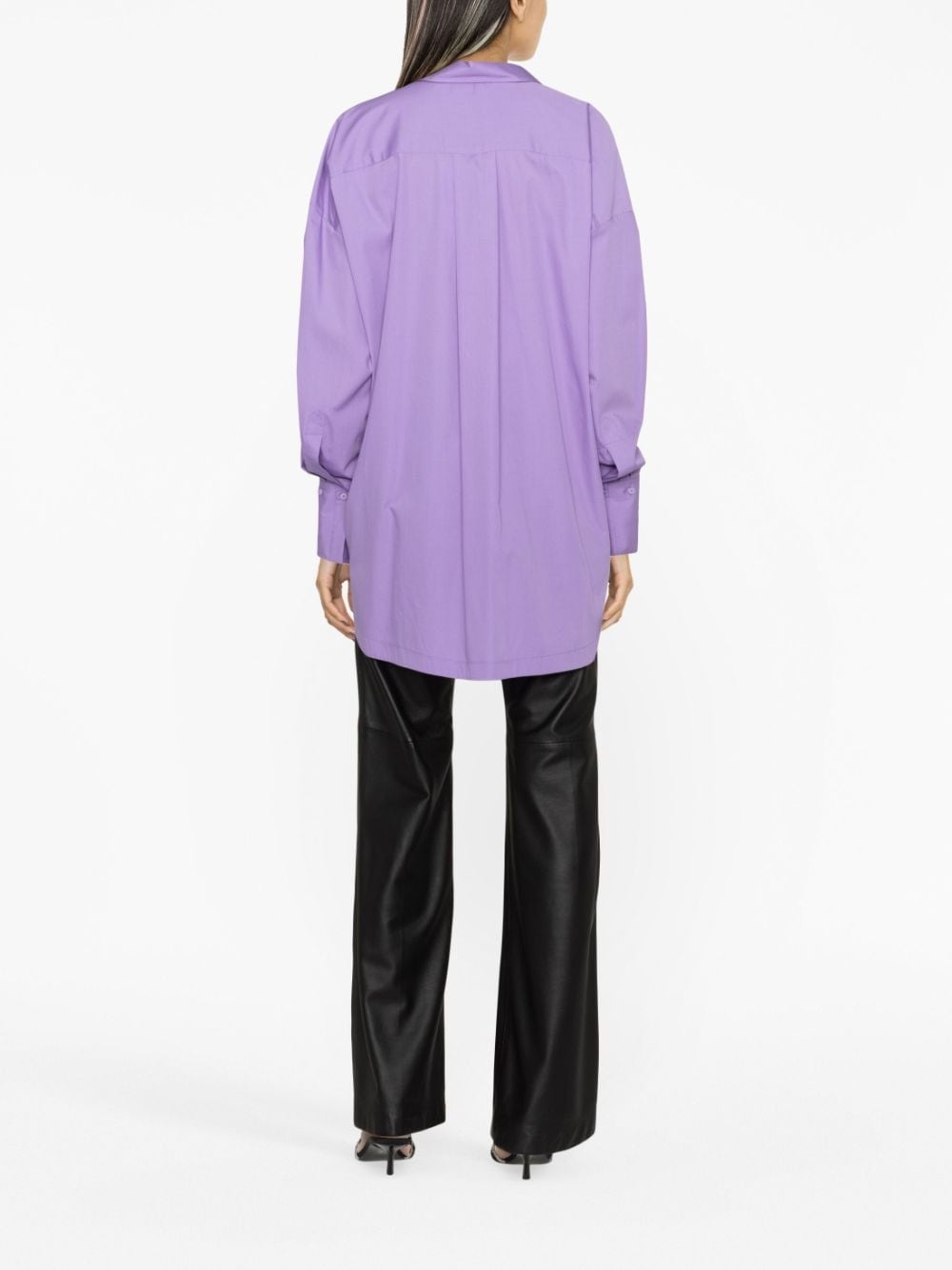 Diana asymmetric cotton shirt - 4