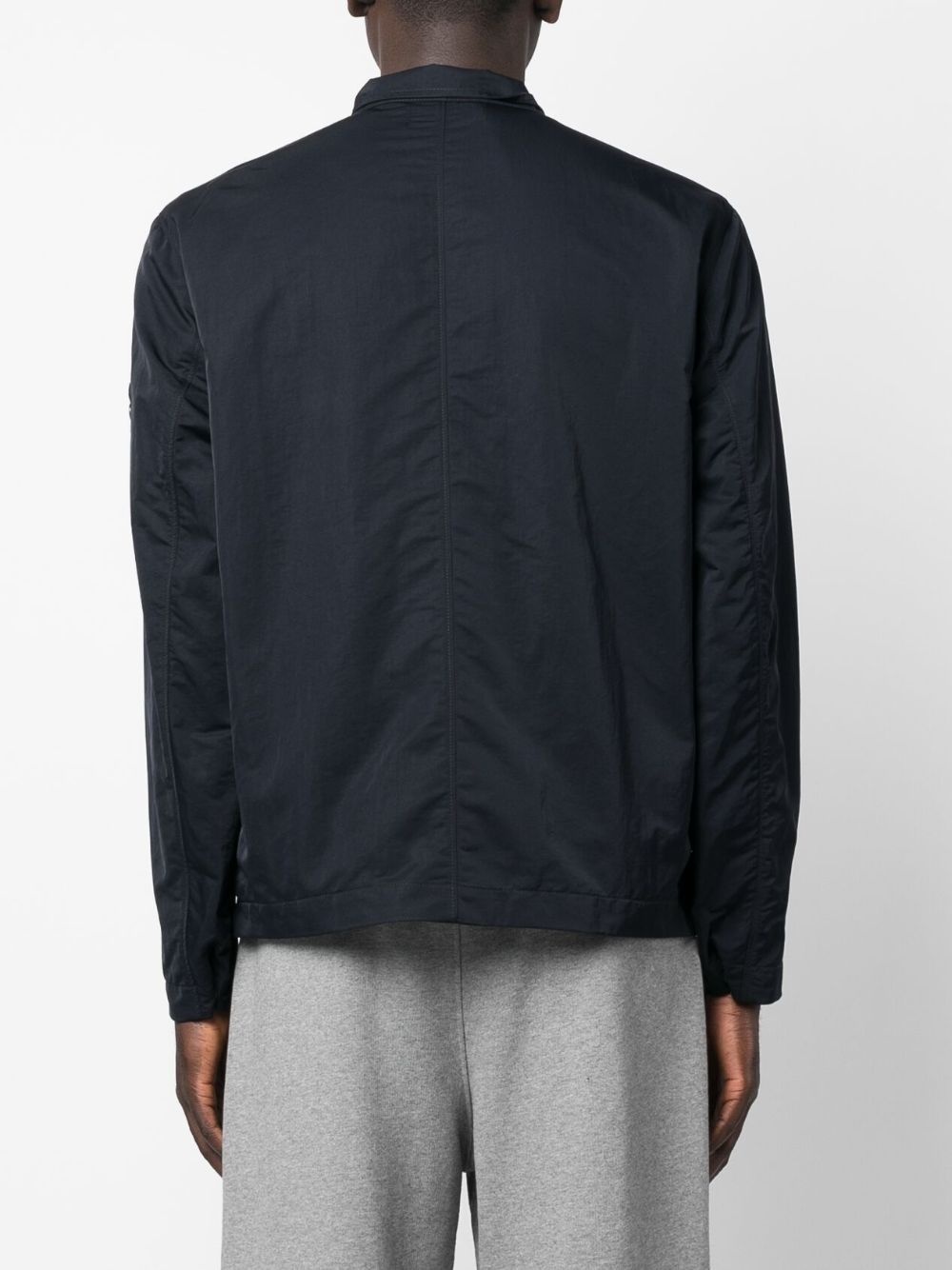 Compass-patch long-sleeved jacket - 4