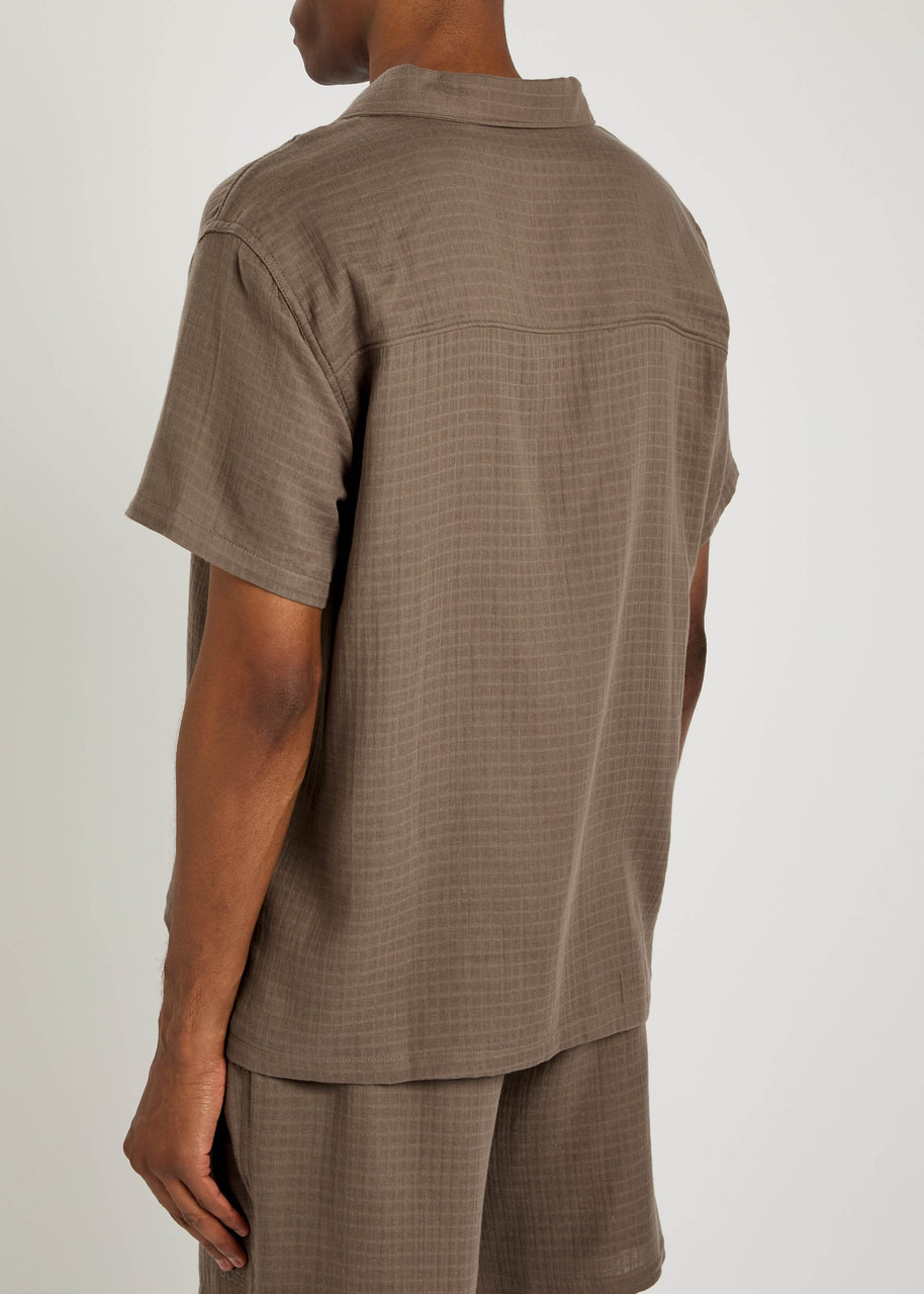 Boss Logo-embroidered Cotton Shirt - 3