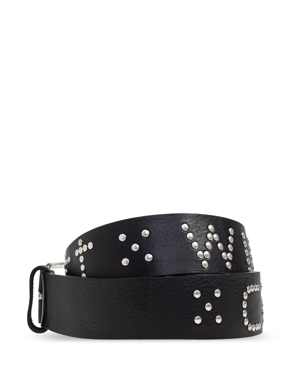 studded leather belt - 3