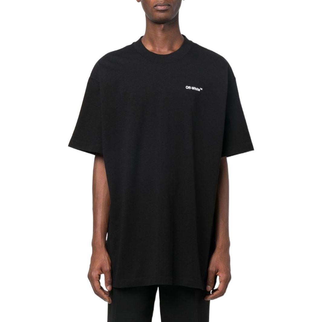 Off-White Caravaggio Deposition Over Short-Sleeve Tee 'Black' OMAA038C99JER0091001 - 3