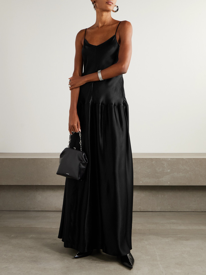 FFORME Layla Hammered-satin Maxi Dress outlook