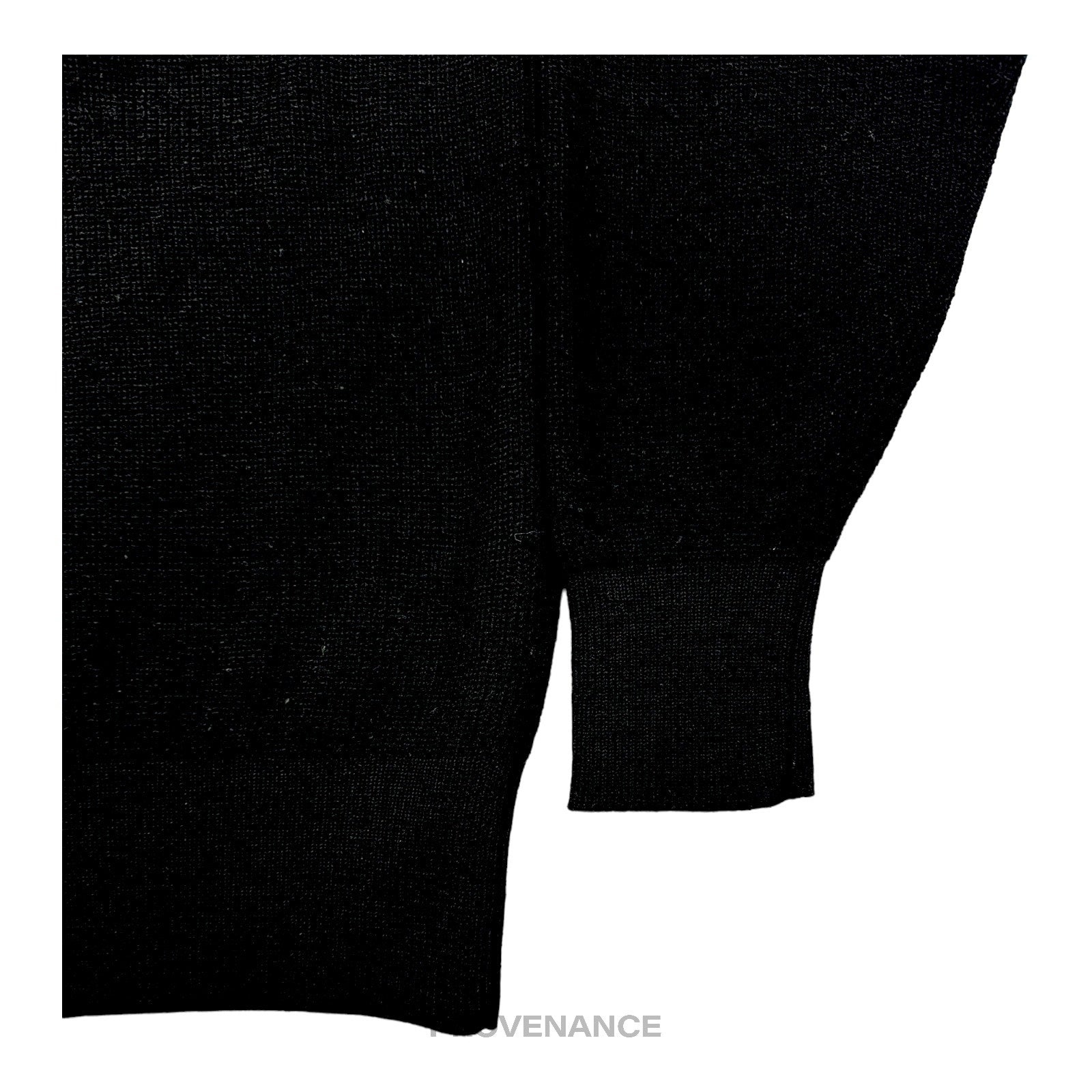 Christian Dior Sports - Christian Dior Sports Crewneck Wool Sweatshirt - Black L - 4