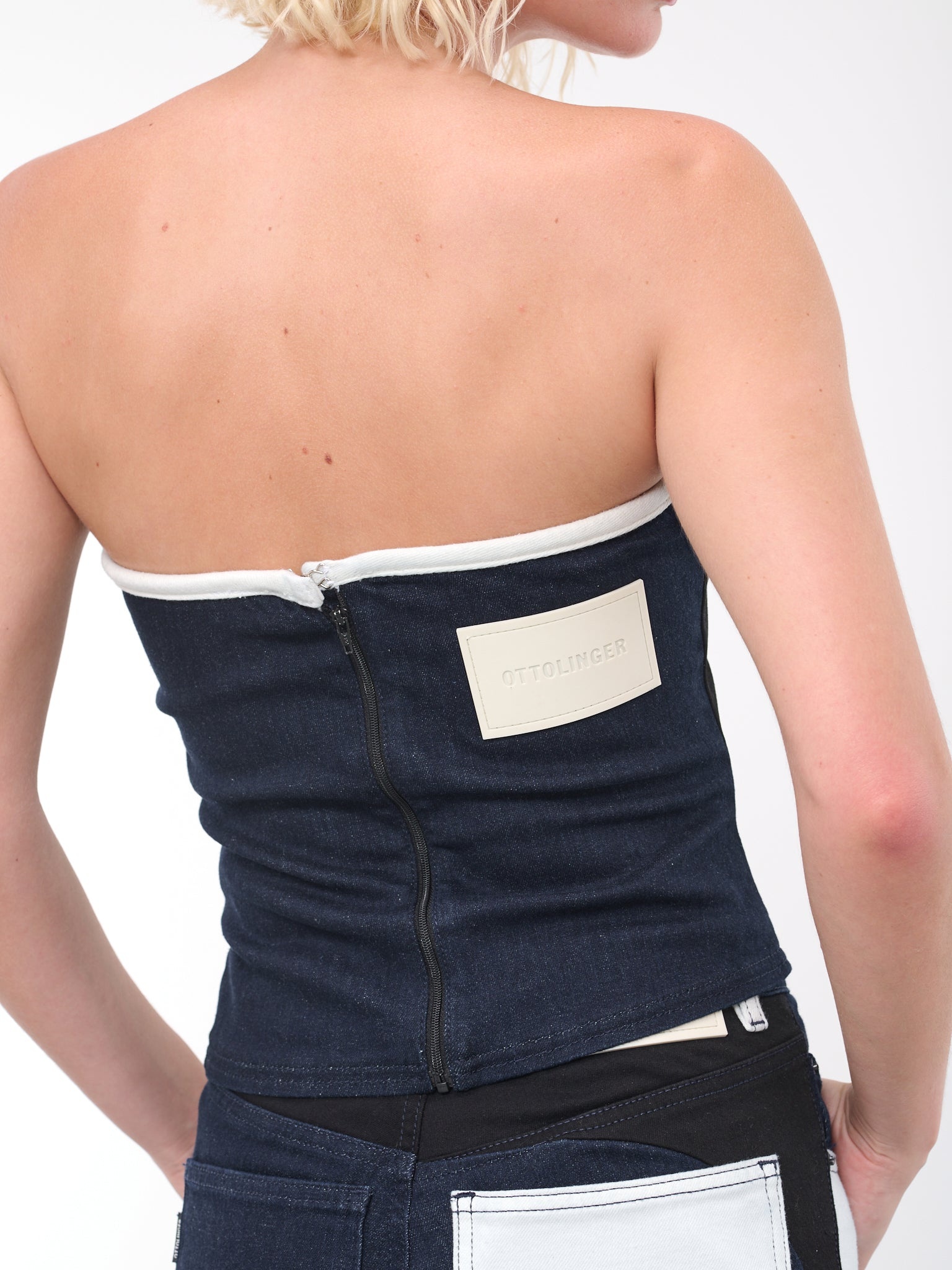 Triple Denim Corset - 5