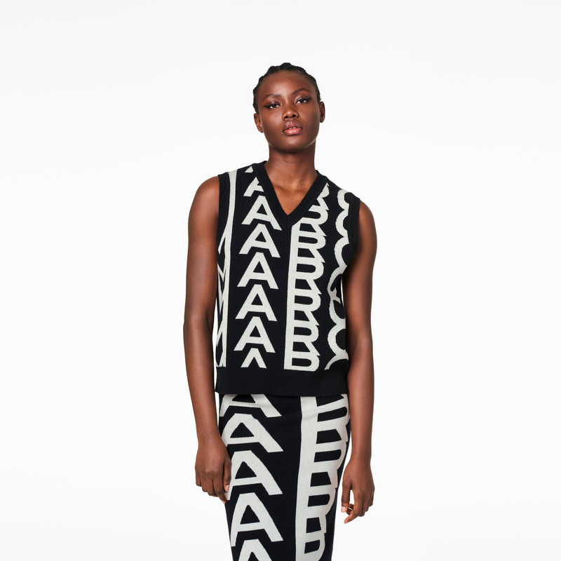 Marc Jacobs THE MONOGRAM KNIT VEST outlook