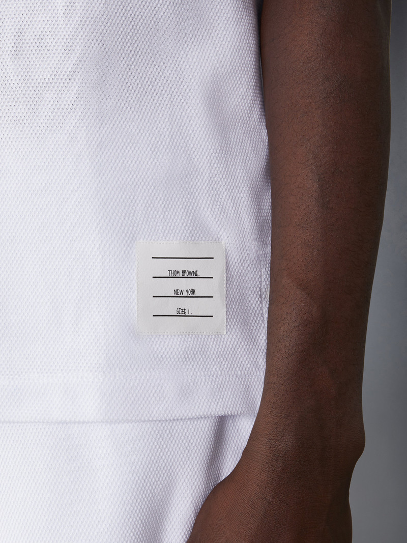 4-Bar cotton polo shirt 6