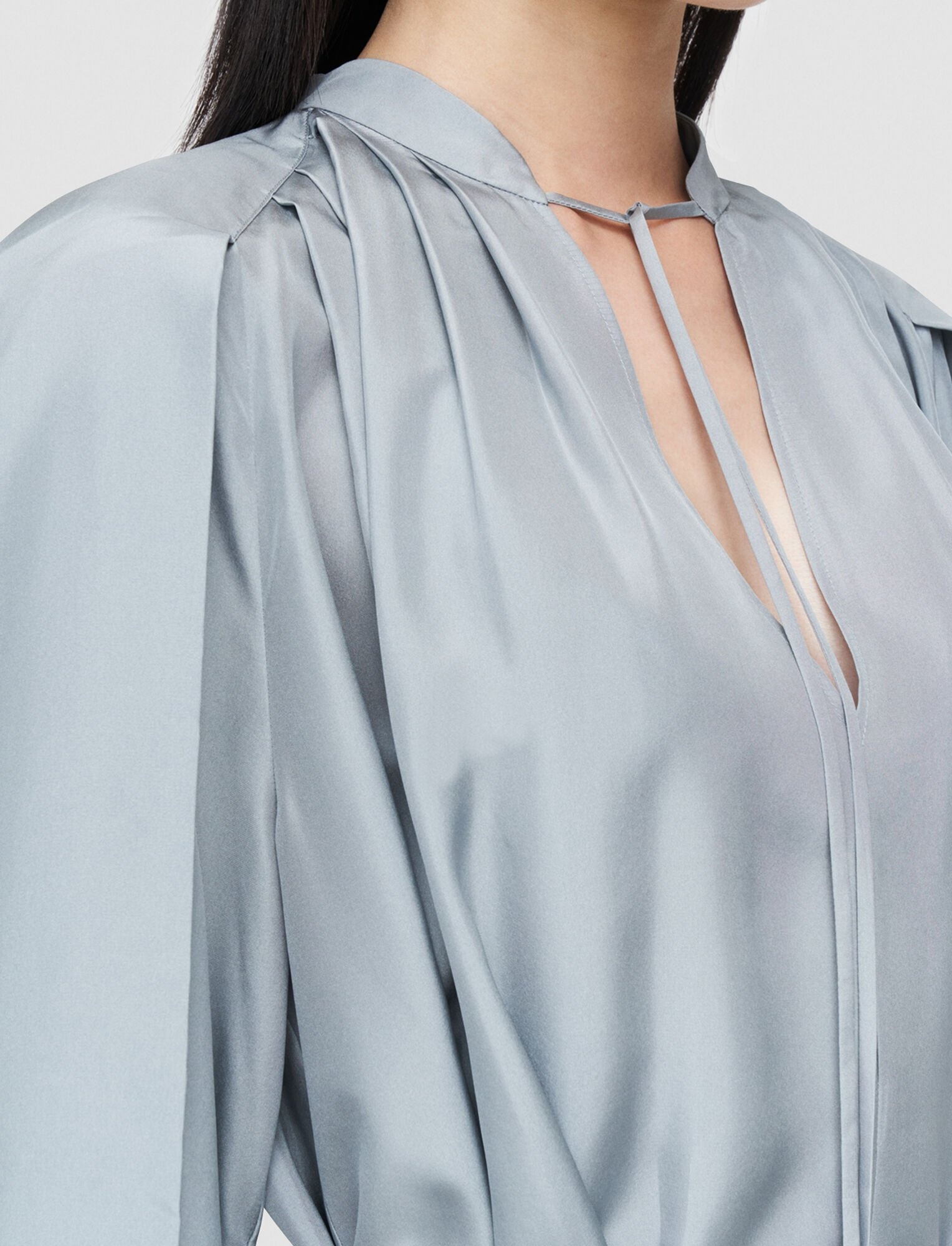 Silk Habotai Dewar Dress - 5