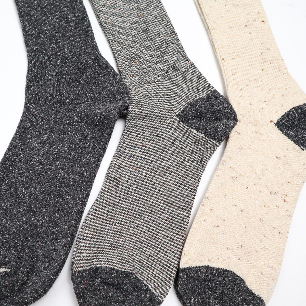 Anonymousism Nep Amerib Crew 3Pack Sock Charcoal - 2