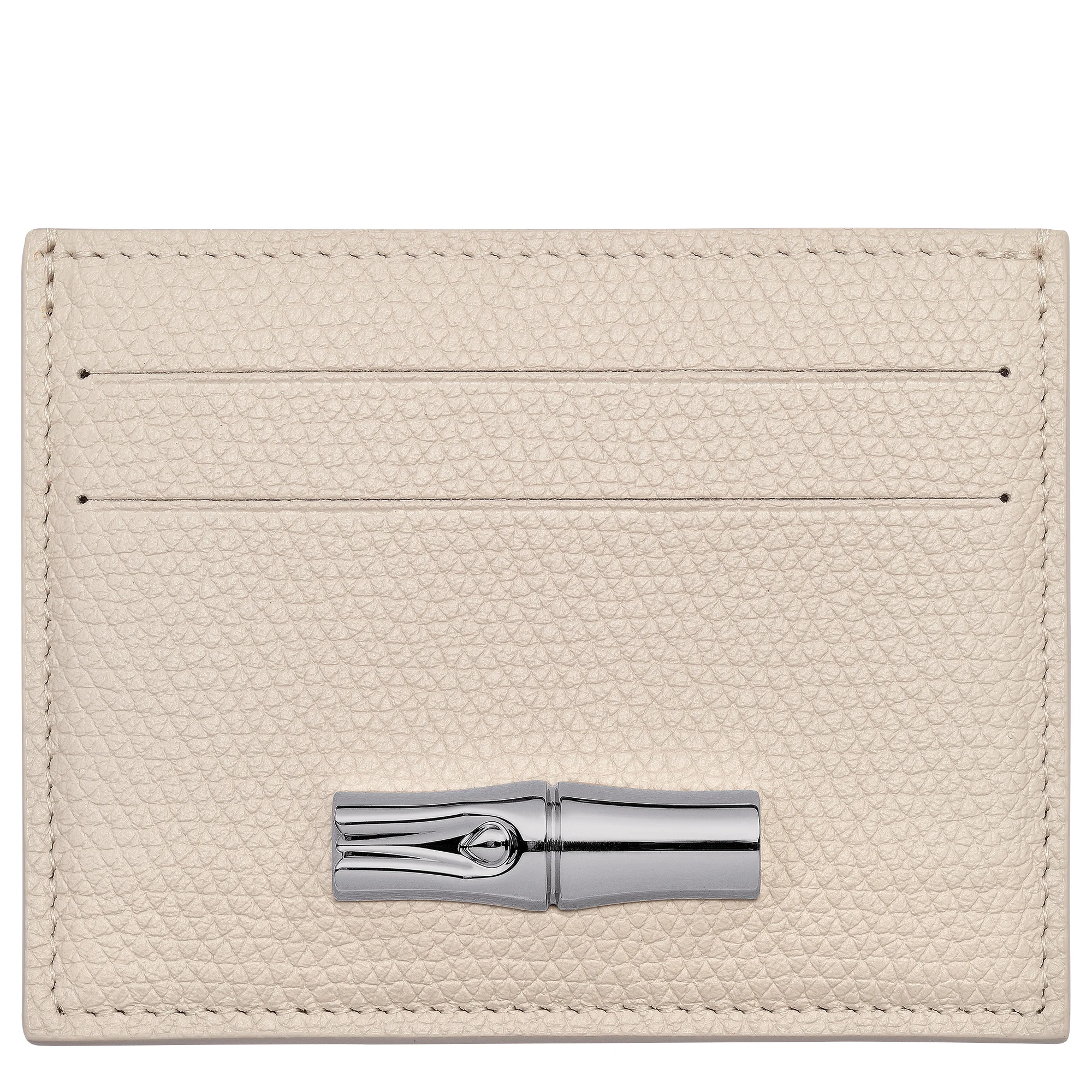 Le Roseau Card holder Paper - Leather - 1