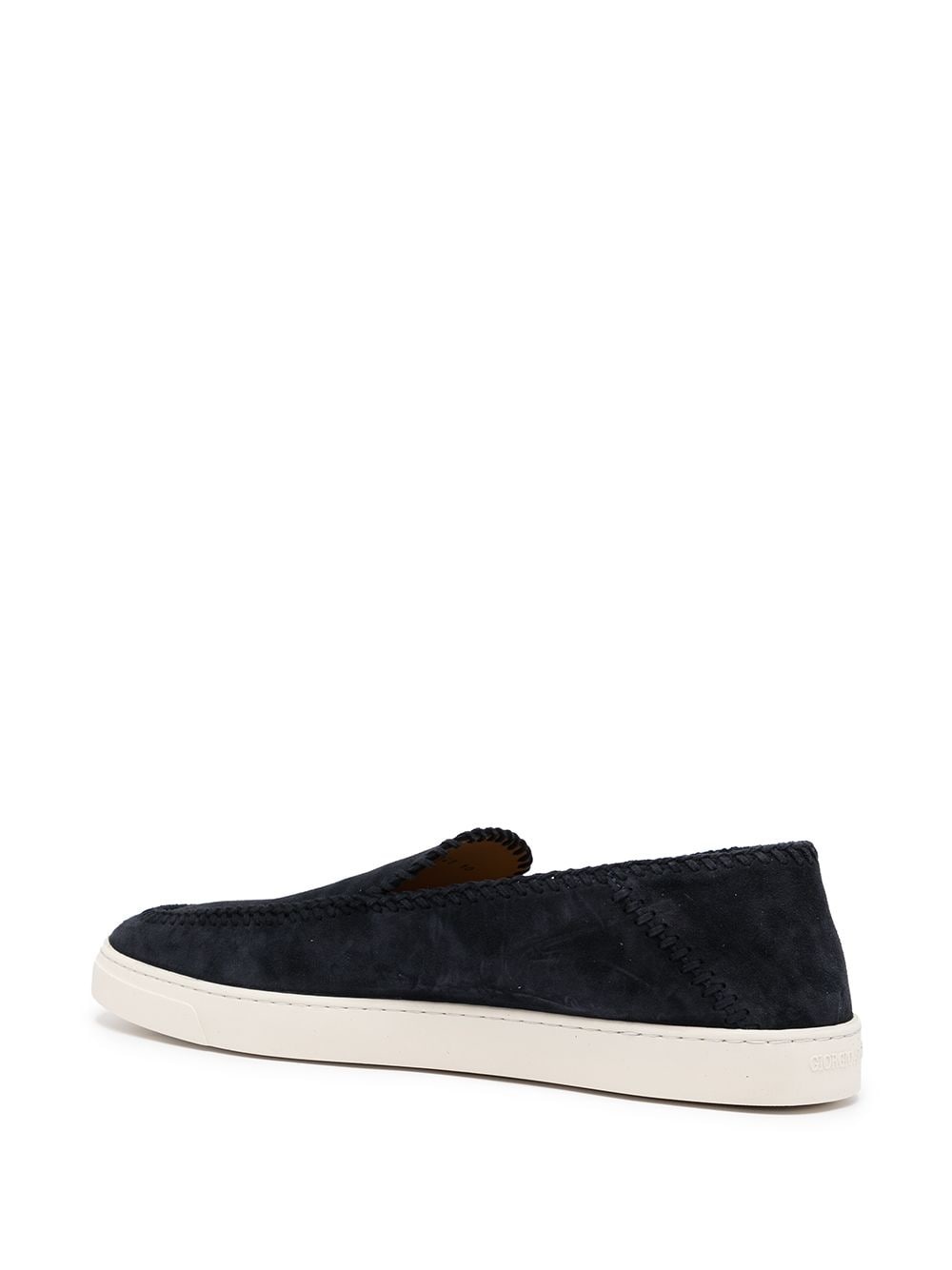 slip-on suede sneakers - 3