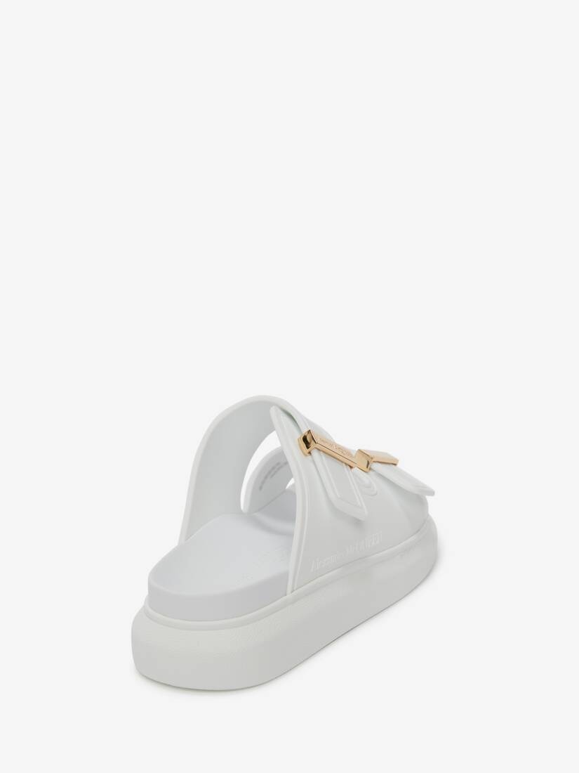 Women's Hybrid Slide in Ivory - 3