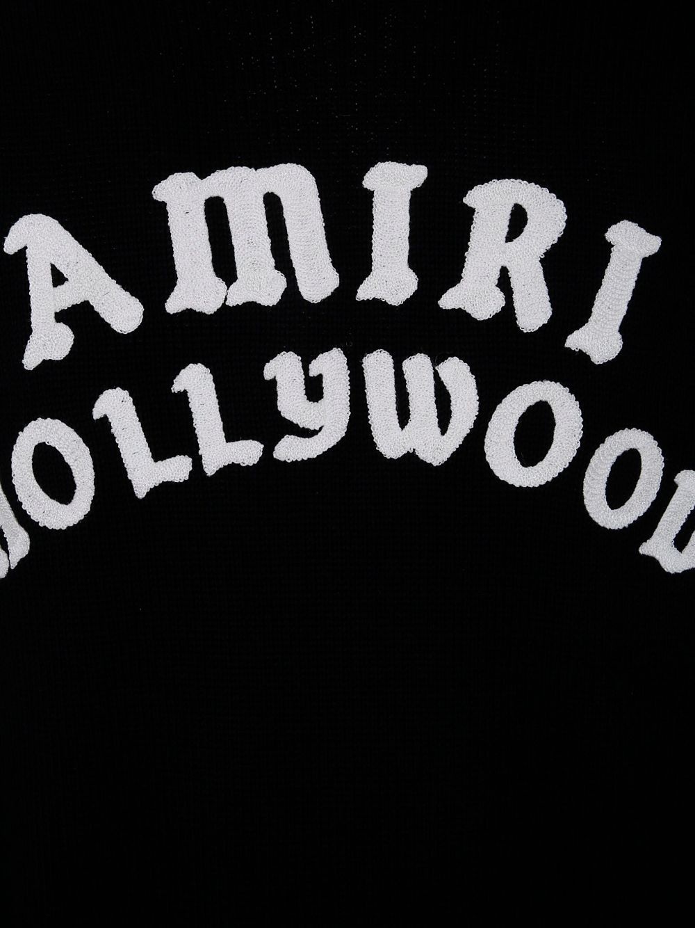 Hollywood logo-embroidered knit sweater - 3