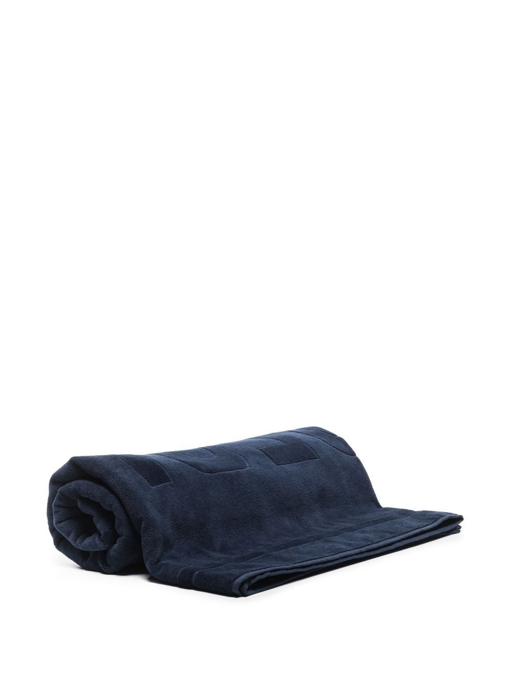 logo-jacquard beach towel - 2