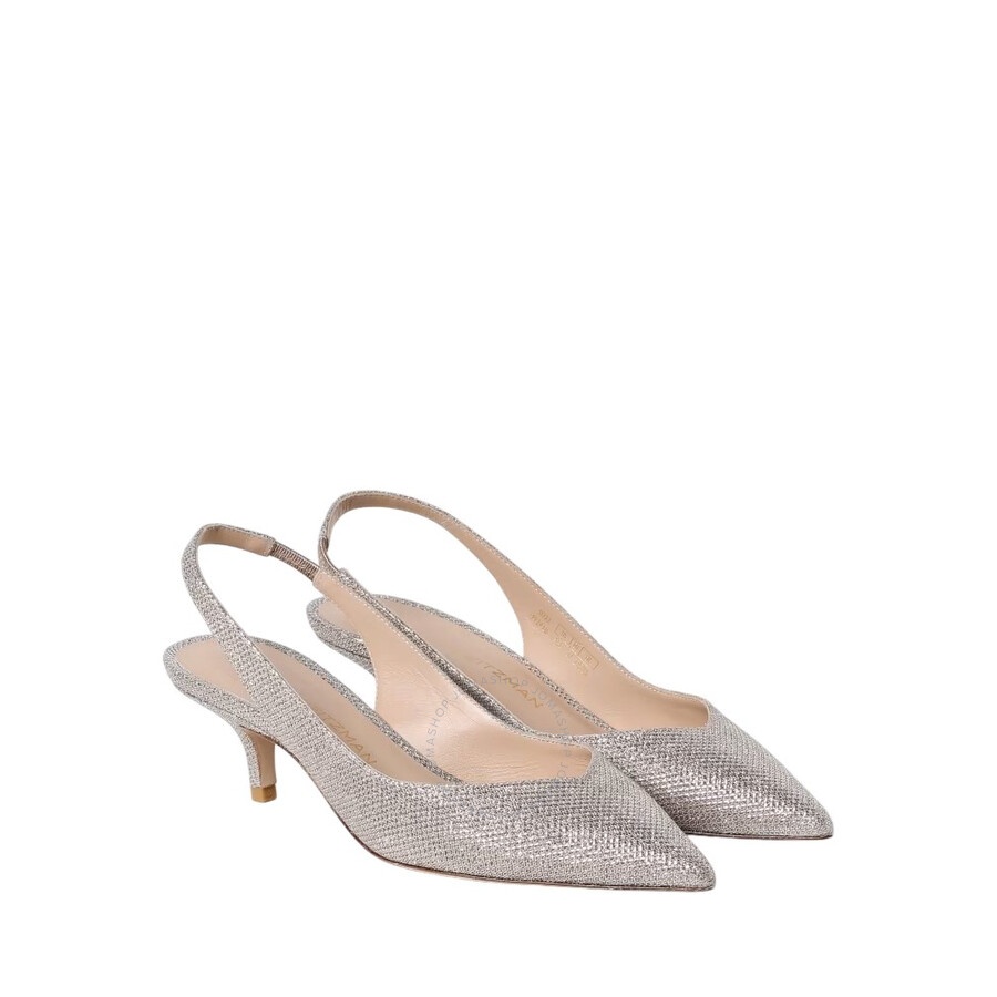 Stuart Weitzman Eva Pointed-Toe Slingback Pumps - 2