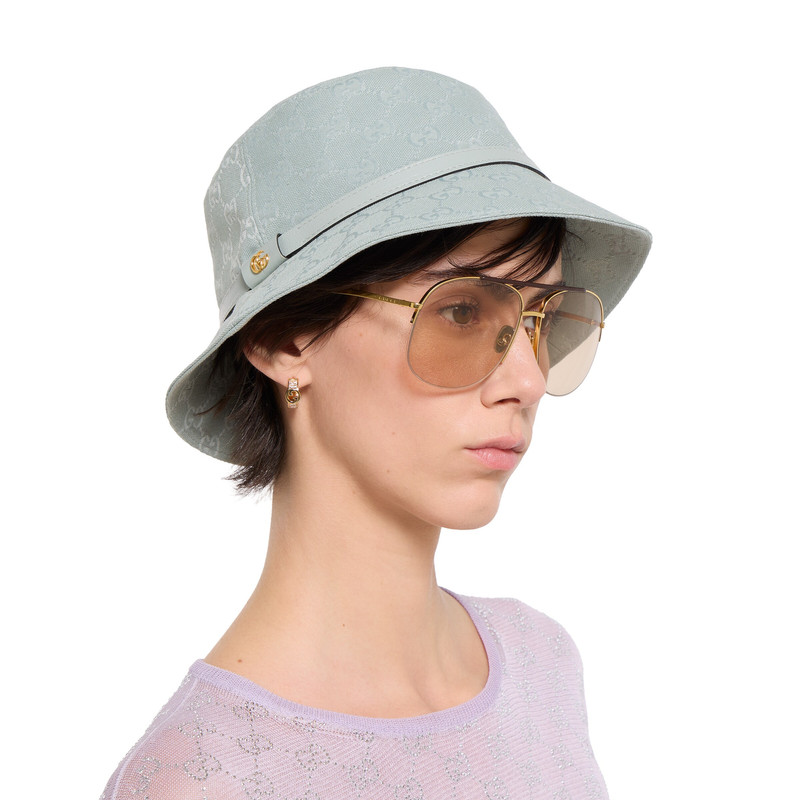GG canvas bucket hat 3