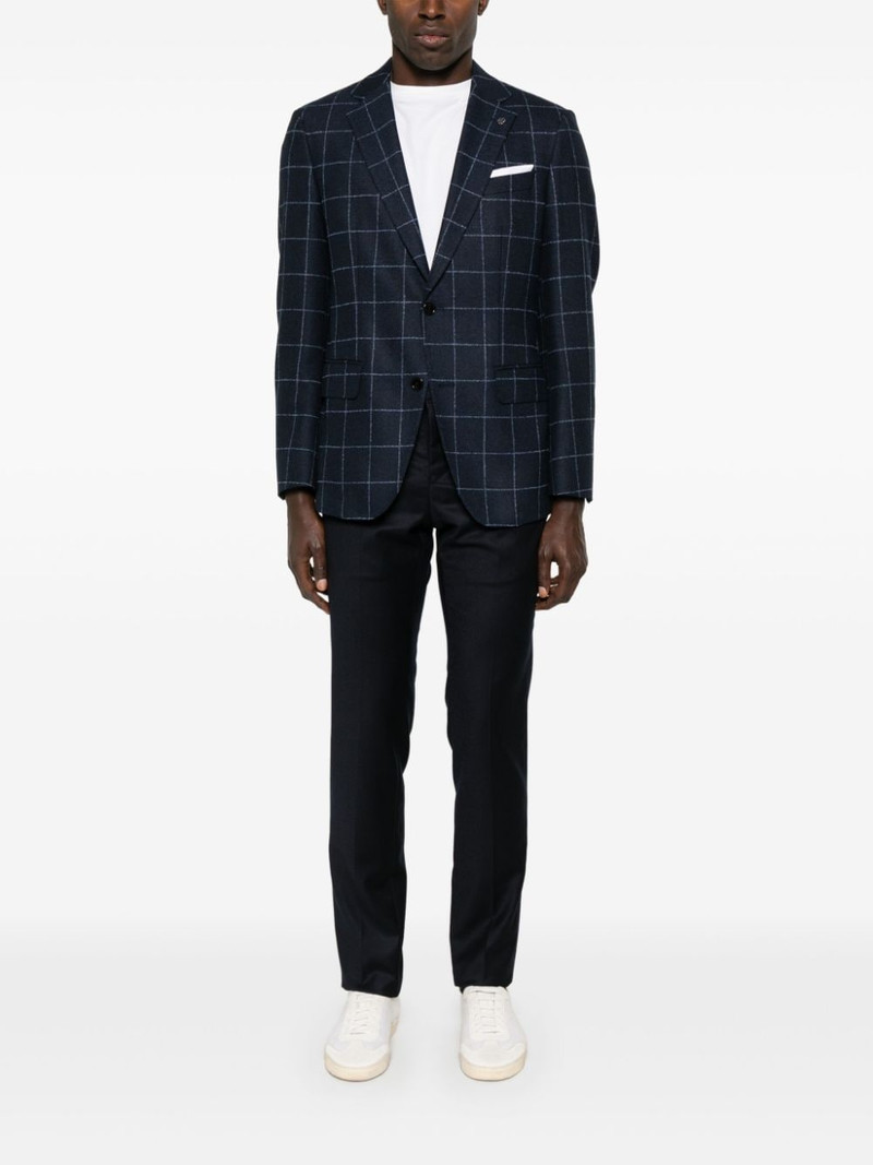 EMPORIO ARMANI flannel trousers outlook