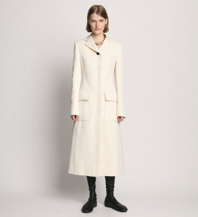Proenza Schouler Cotton Wool Jacquard Coat outlook