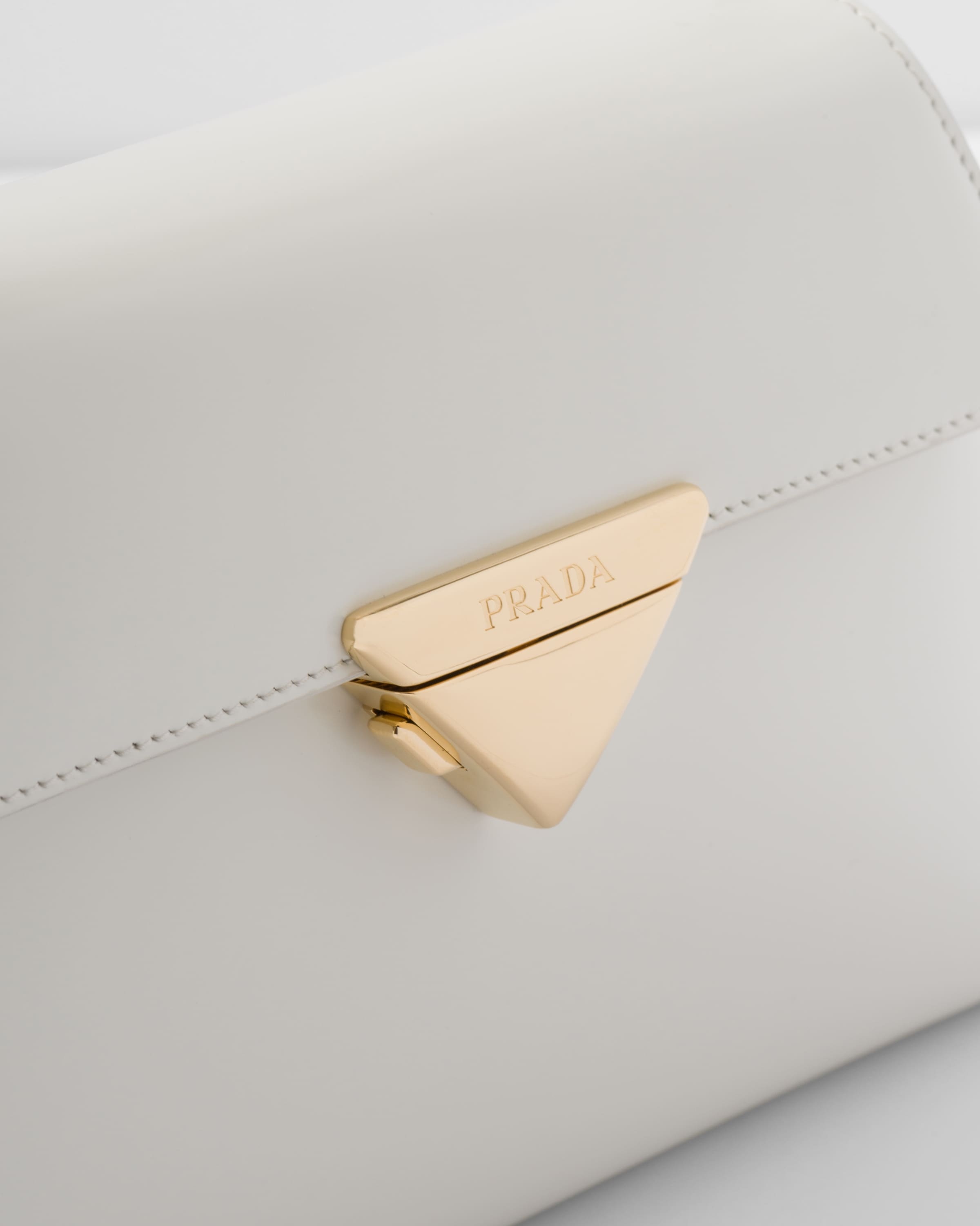 Medium brushed leather handbag - 6