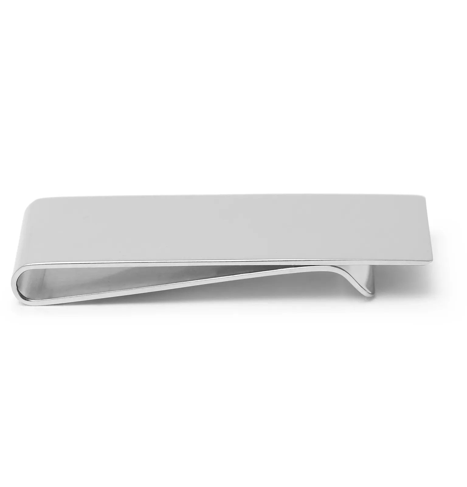 Silver-Tone Money Clip - 1