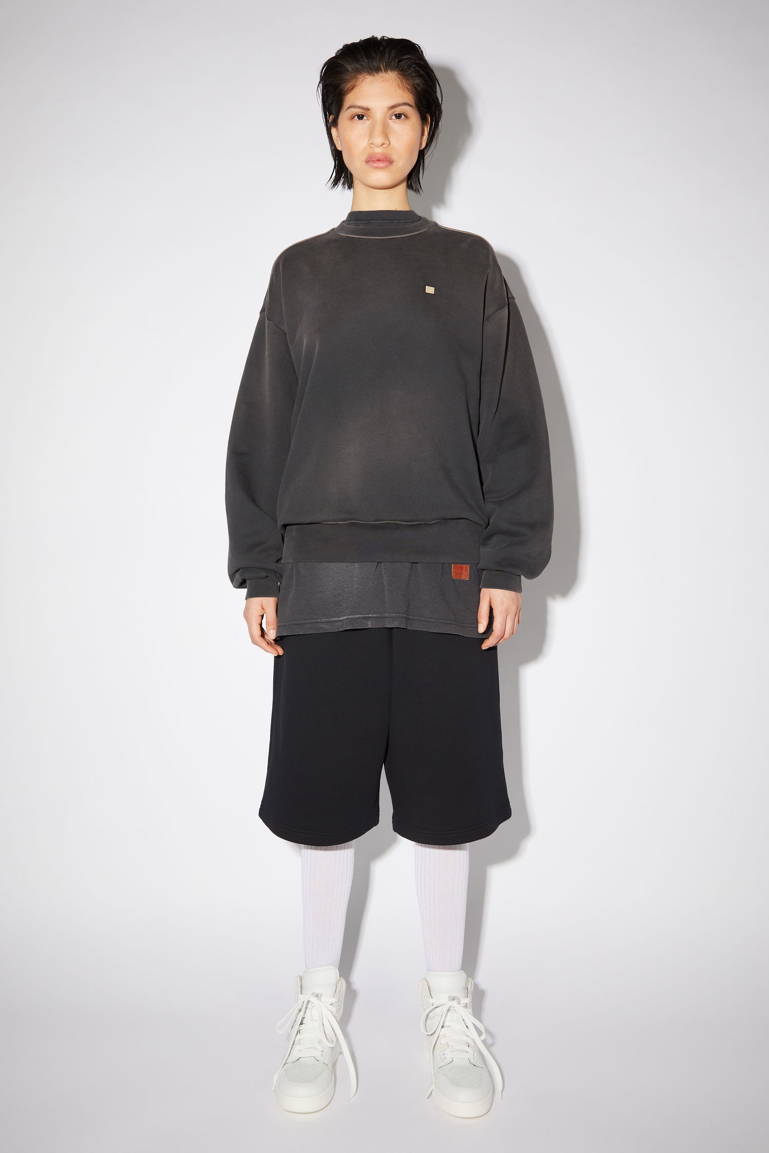 Relaxed sweatshirt - Black - 2
