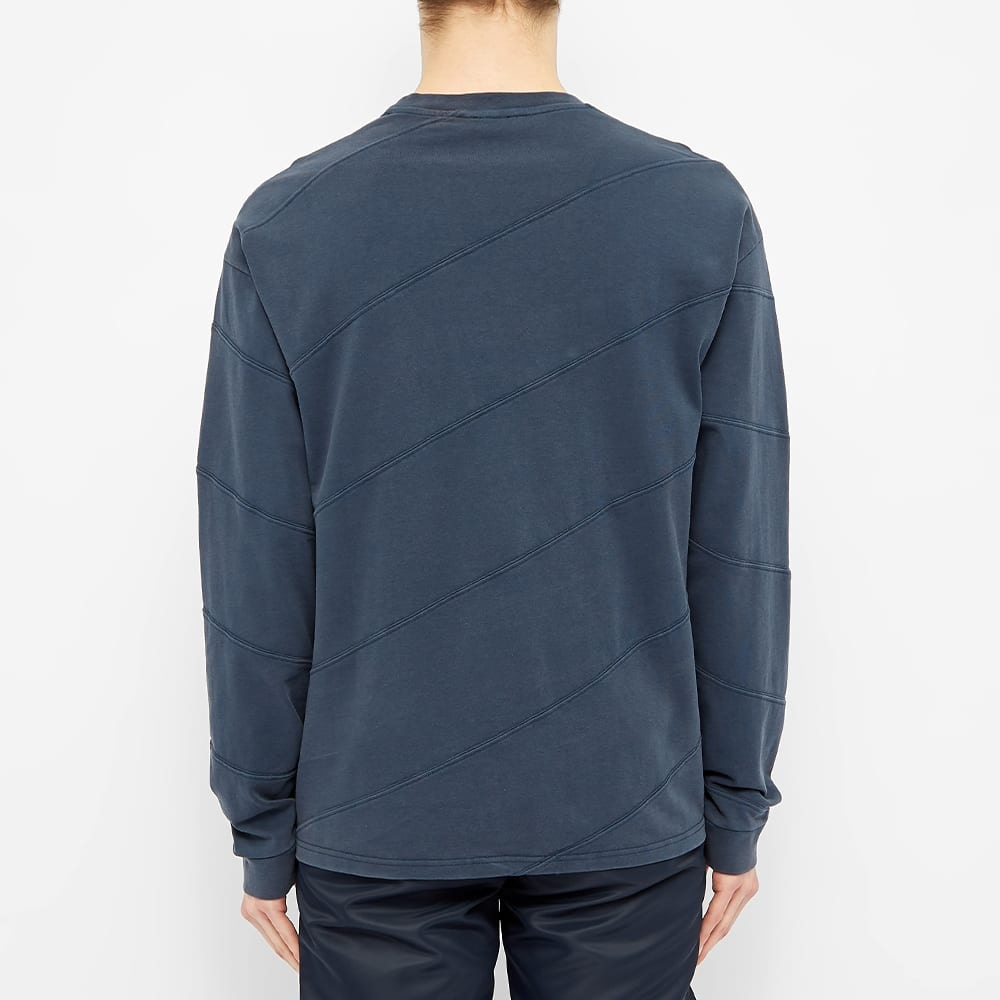 JW Anderson Long Sleeve Diagonal Panel Tee - 4