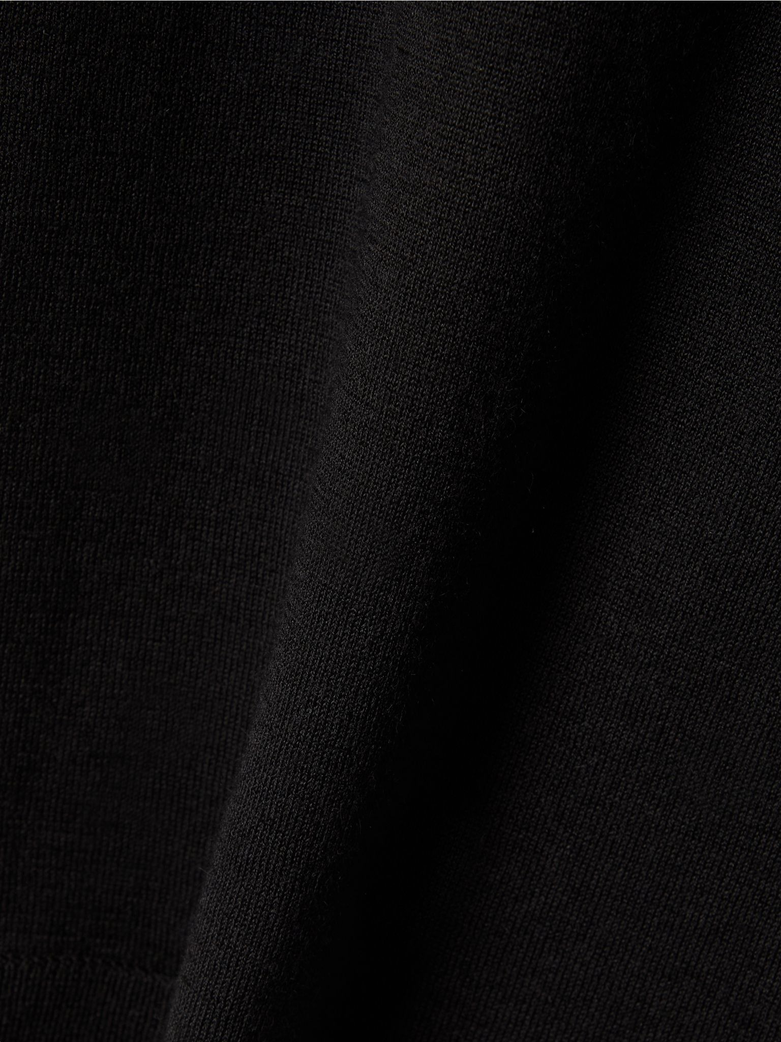 Embroidered wool, cashmere and silk-blend polo shirt Black - 4
