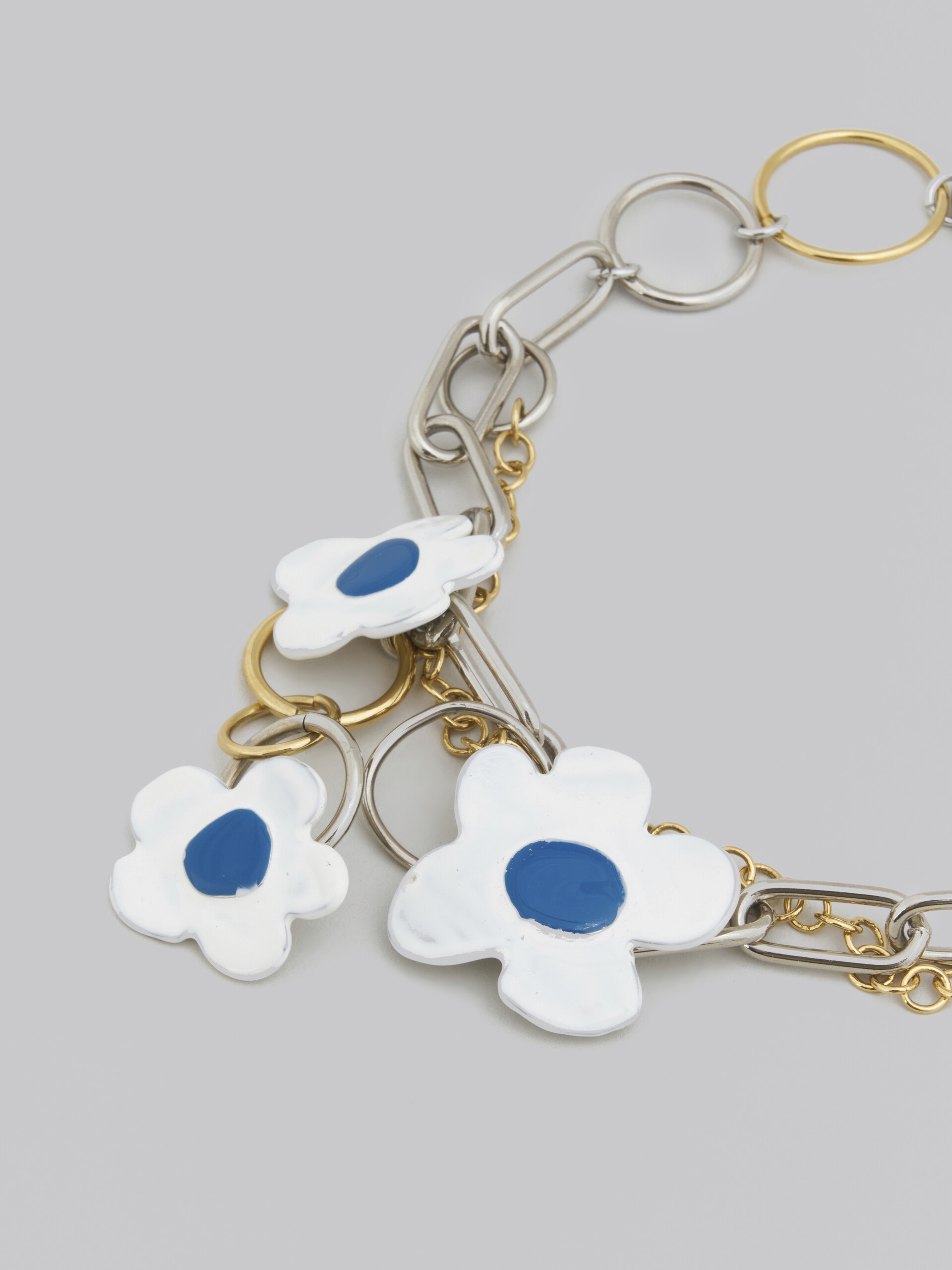 FLAMINIA VERONESI NECKLACE WITH WHITE FLOWERS - 3