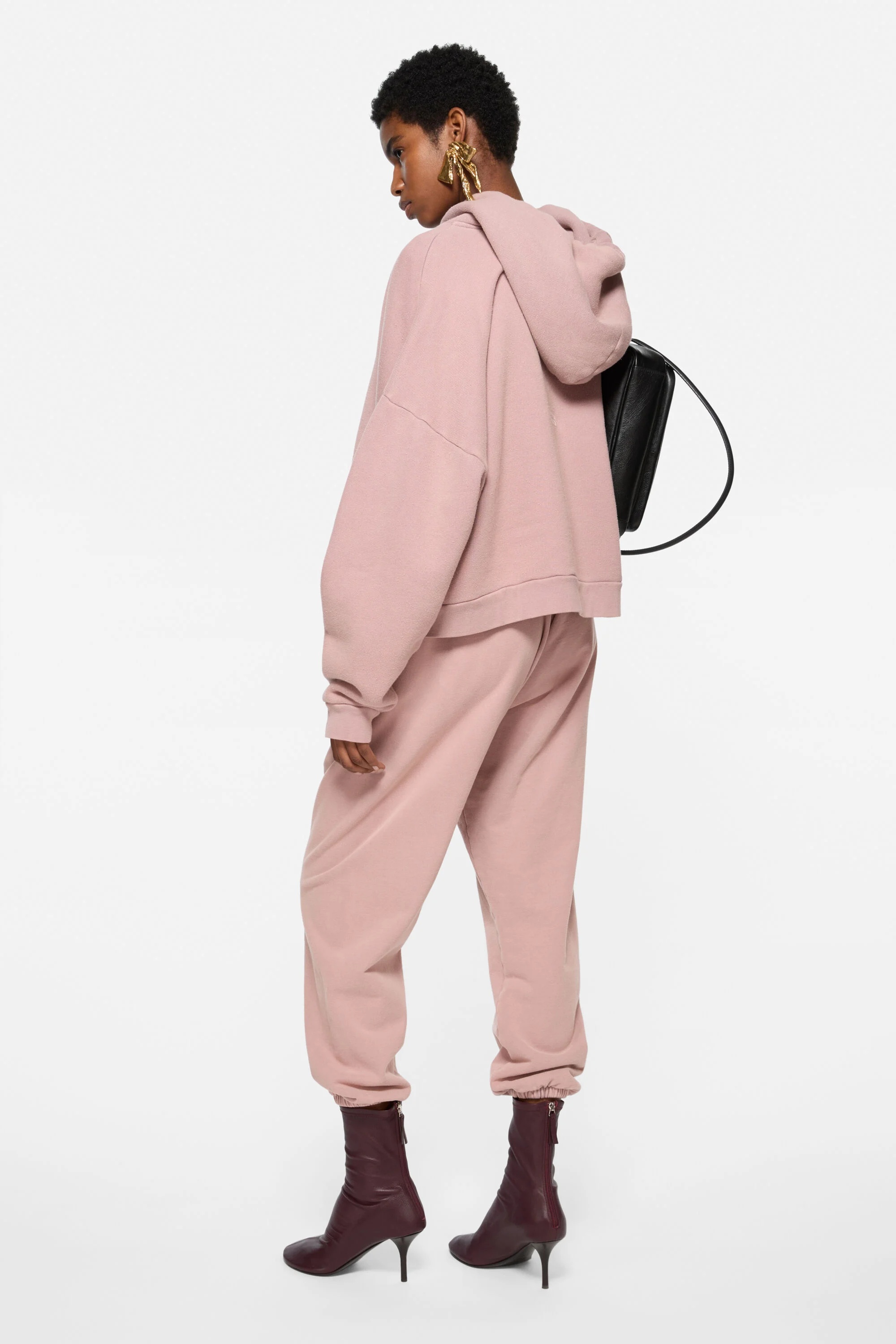 Cotton sweatpants - Lavender purple - 3