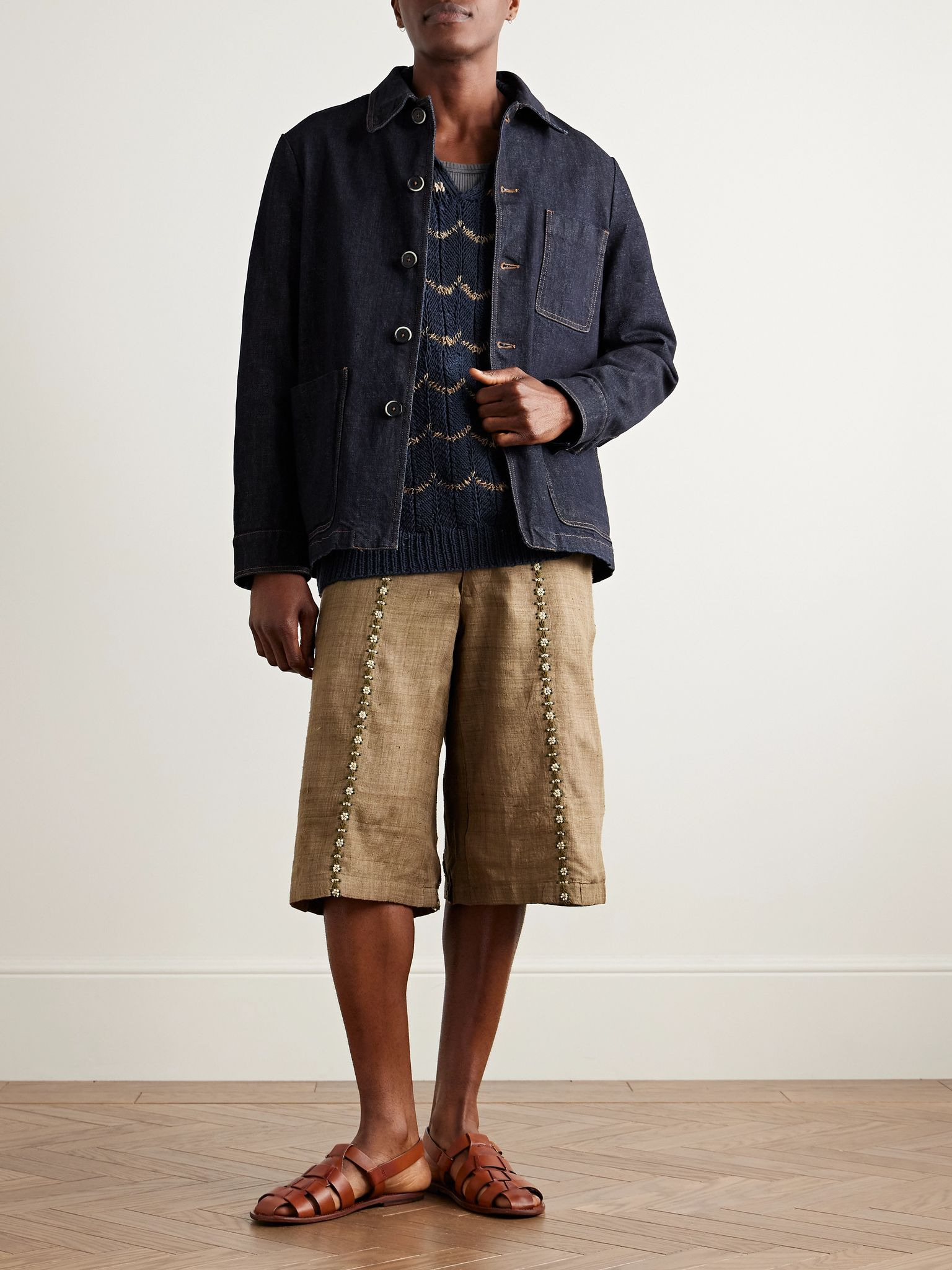 Orno Denim Overshirt Dark denim - 2