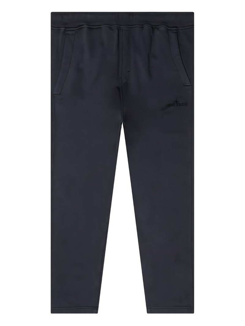 logo-embroidered track pants 1