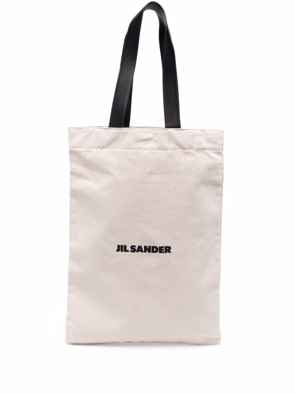 logo-print shopping bag - 1