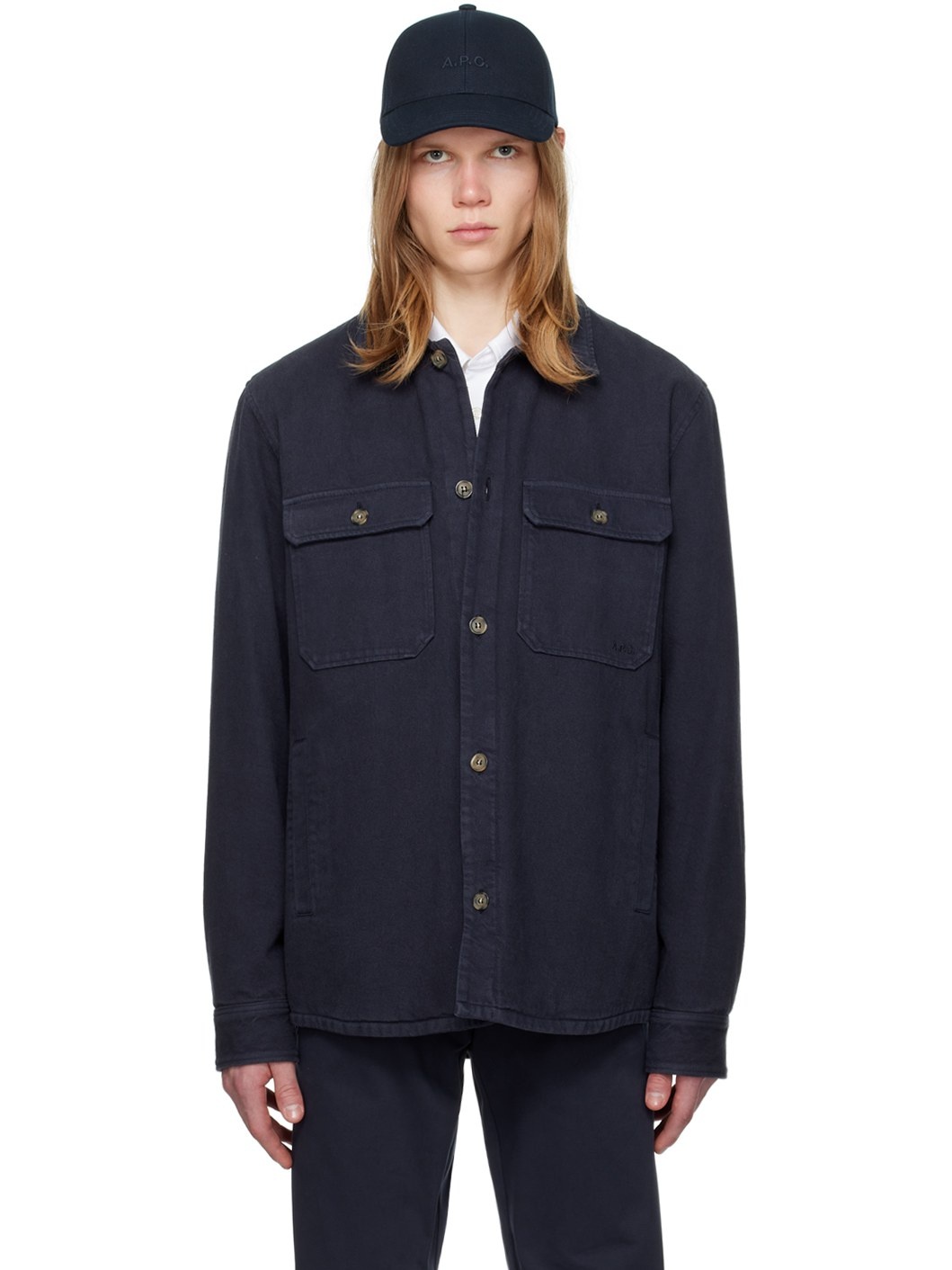 Navy Alessio Jacket - 1