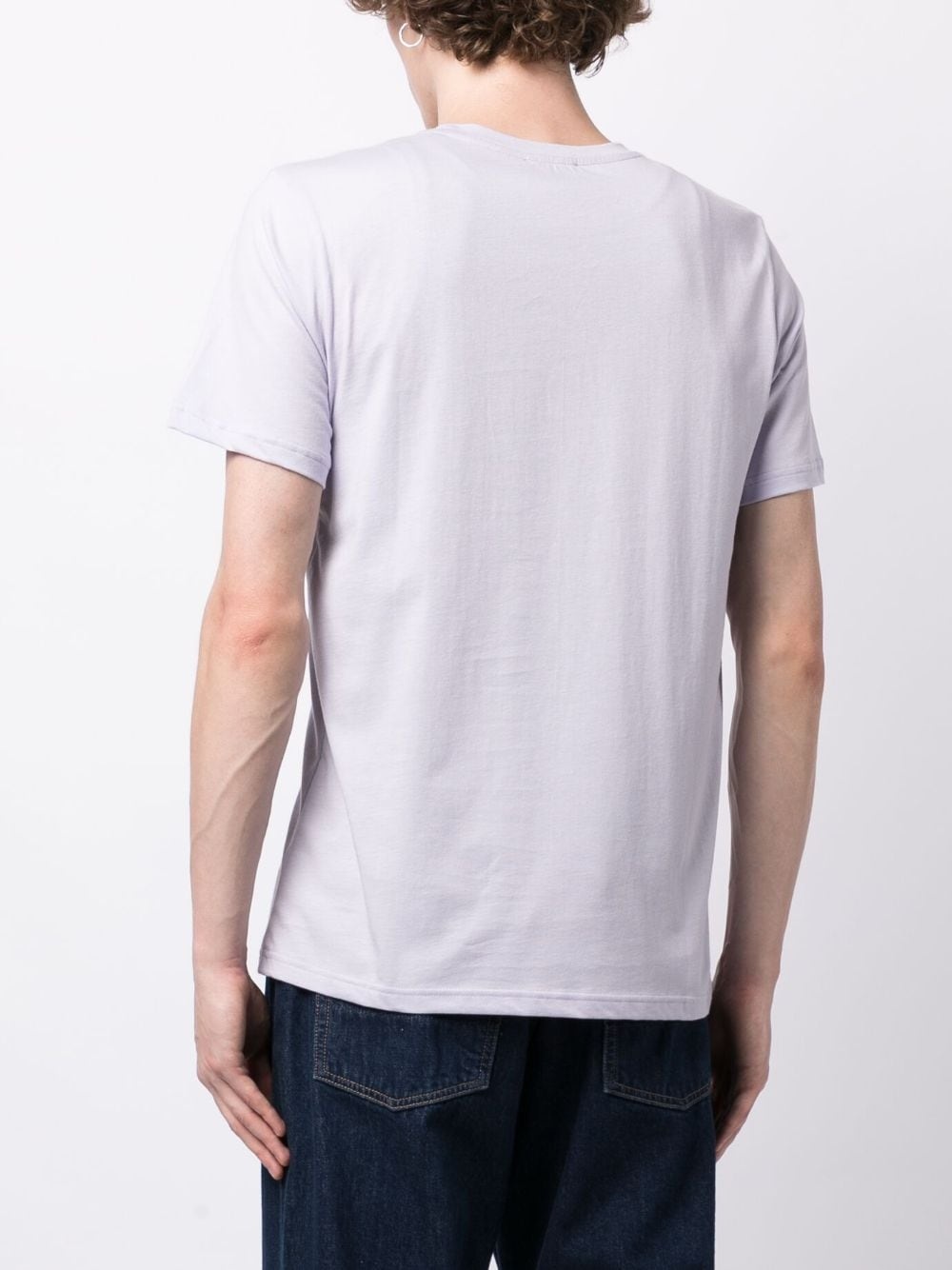 logo-print crew-neck cotton T-shirt - 4