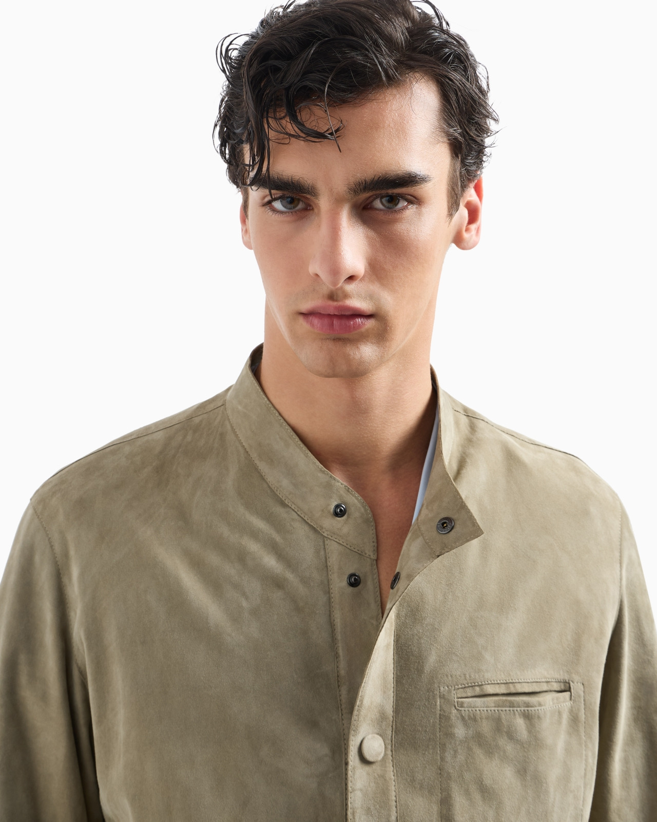 SUEDE-LAMBSKIN SHIRT JACKET - 5