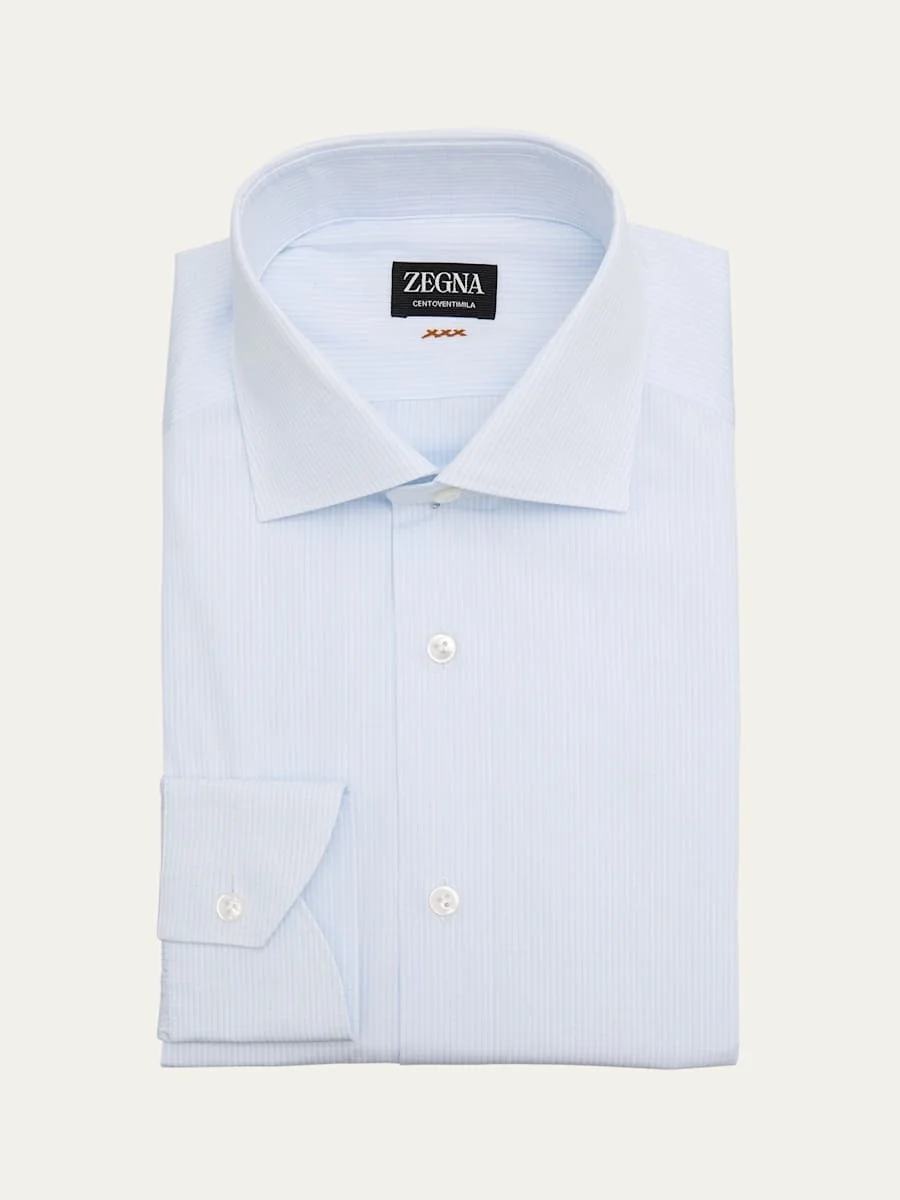 Men's XXX Micro-Check Couture Dress Shirt - 1
