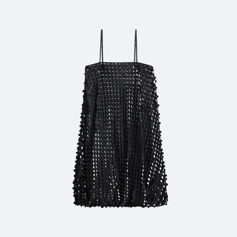 HOLE-PUNCHED BUBBLE DRESS 1