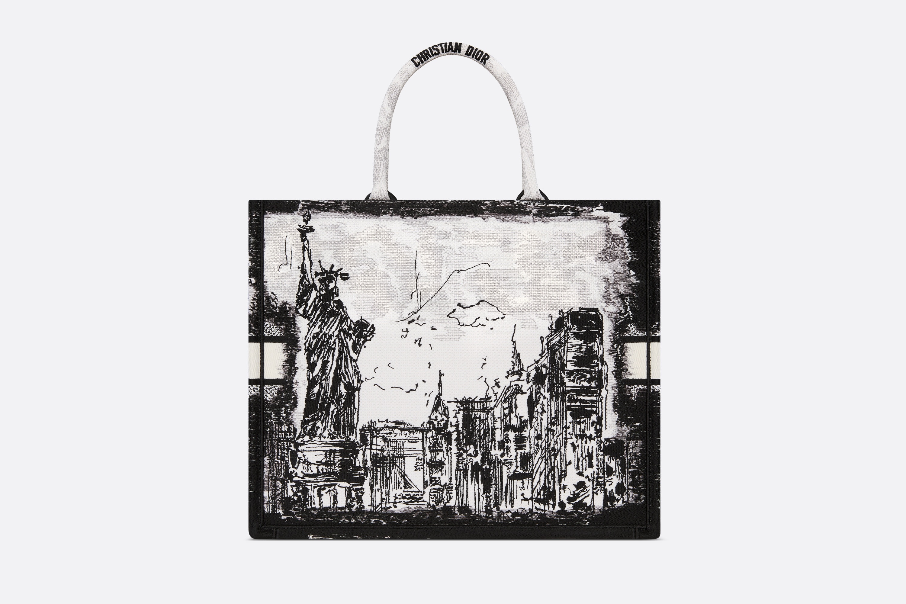 Large Dior Book Tote - 2