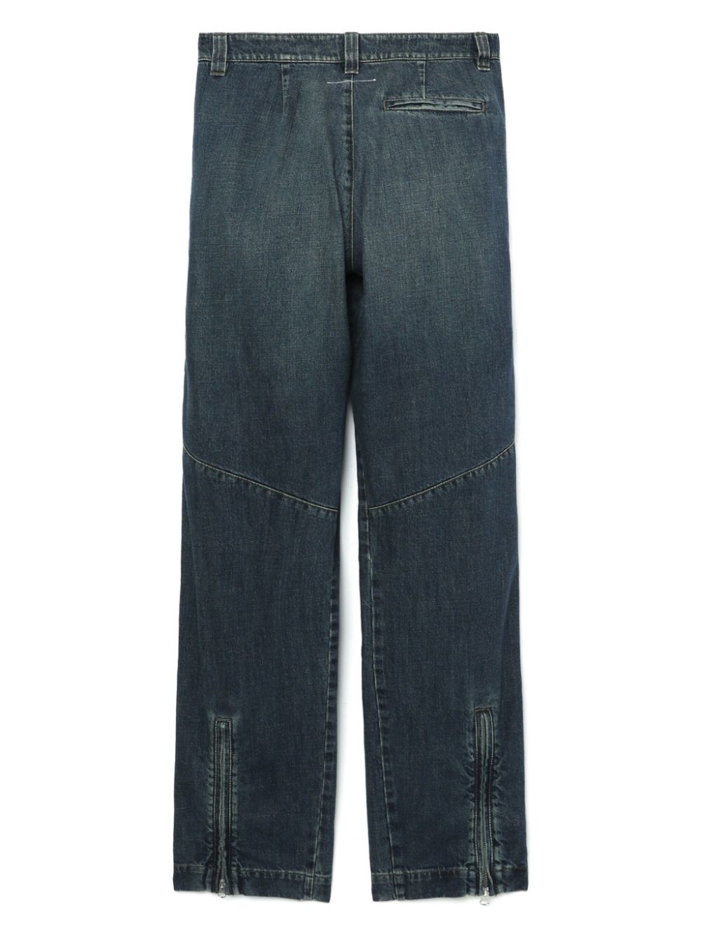 mid-rise wide-leg jeans - 6