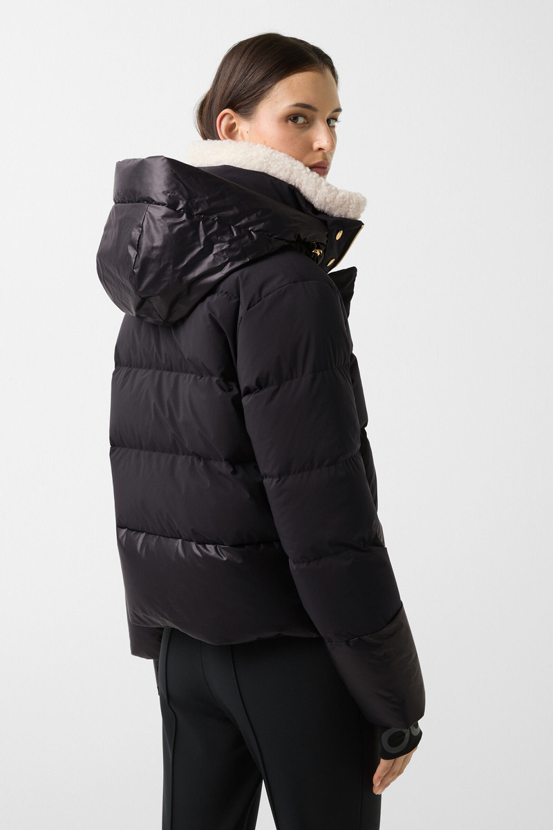 Maja down ski jacket in Black 3