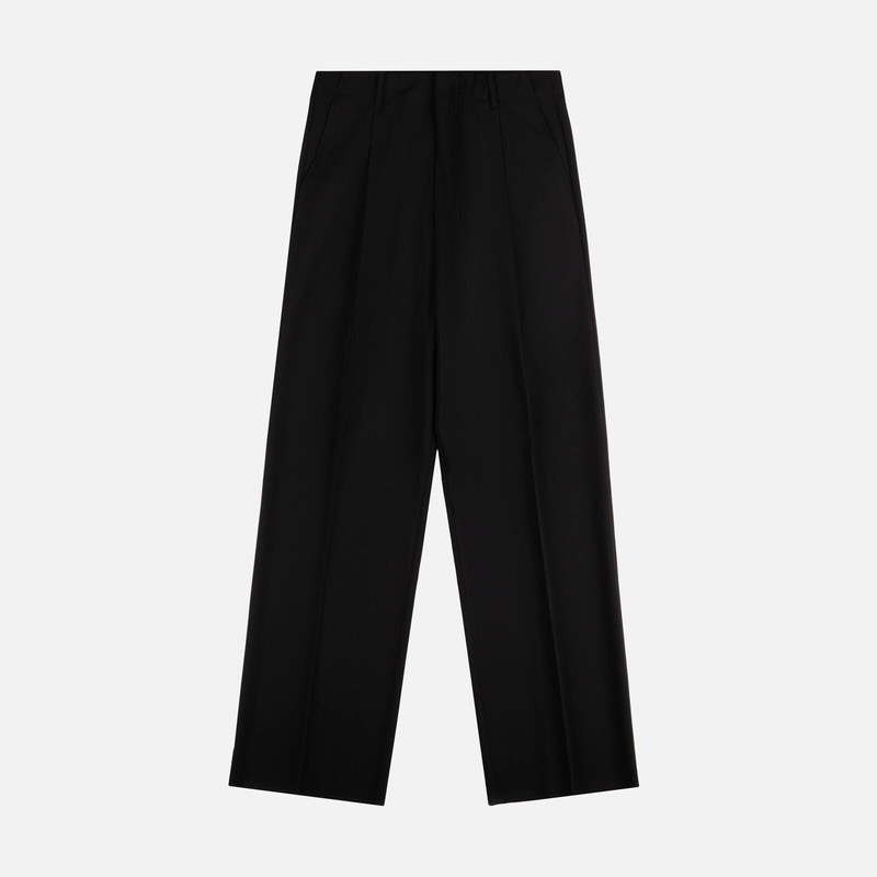 Wool blend pants 1