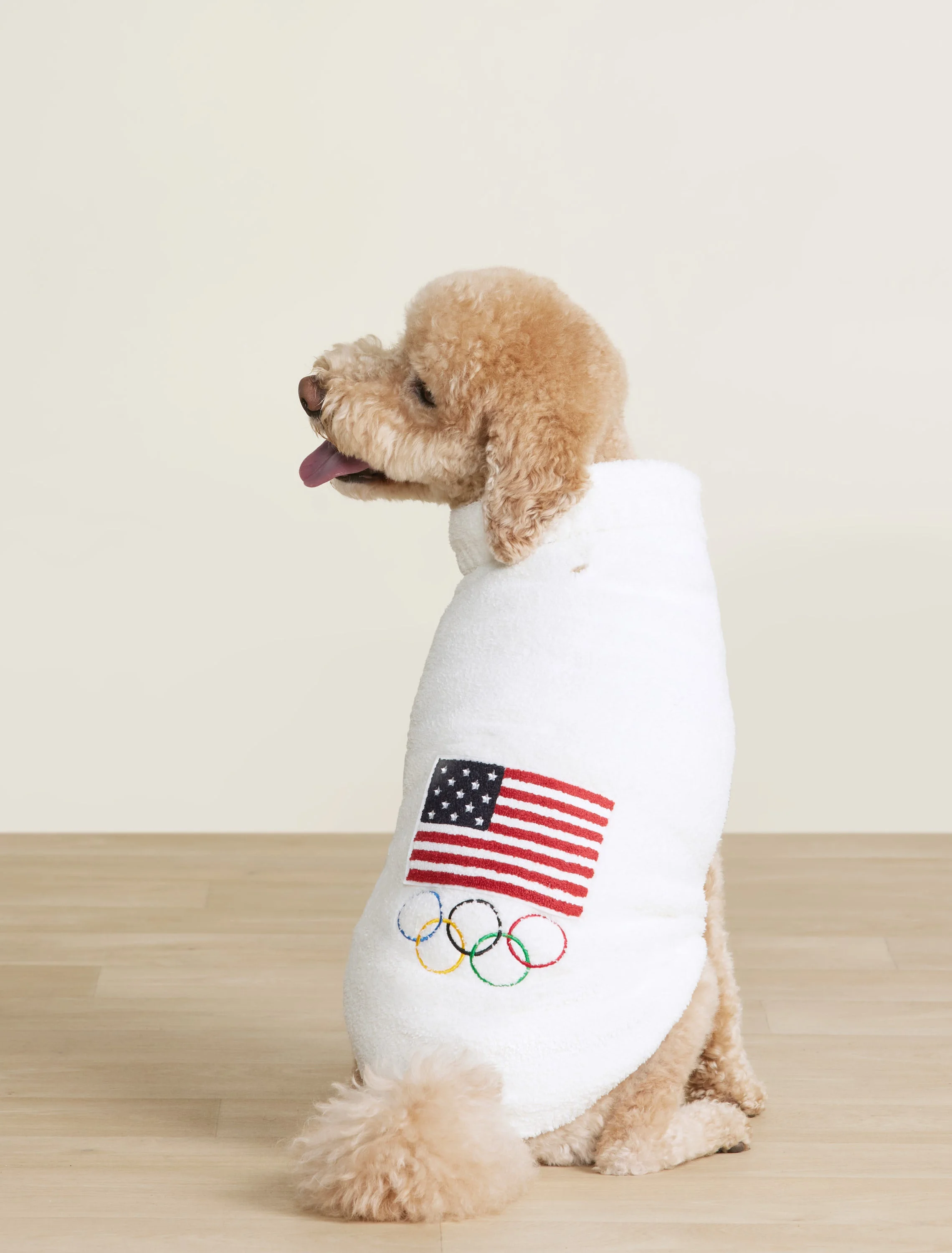 CozyChic® Team USA Flag Olympic Ring Pet Sweater - 1