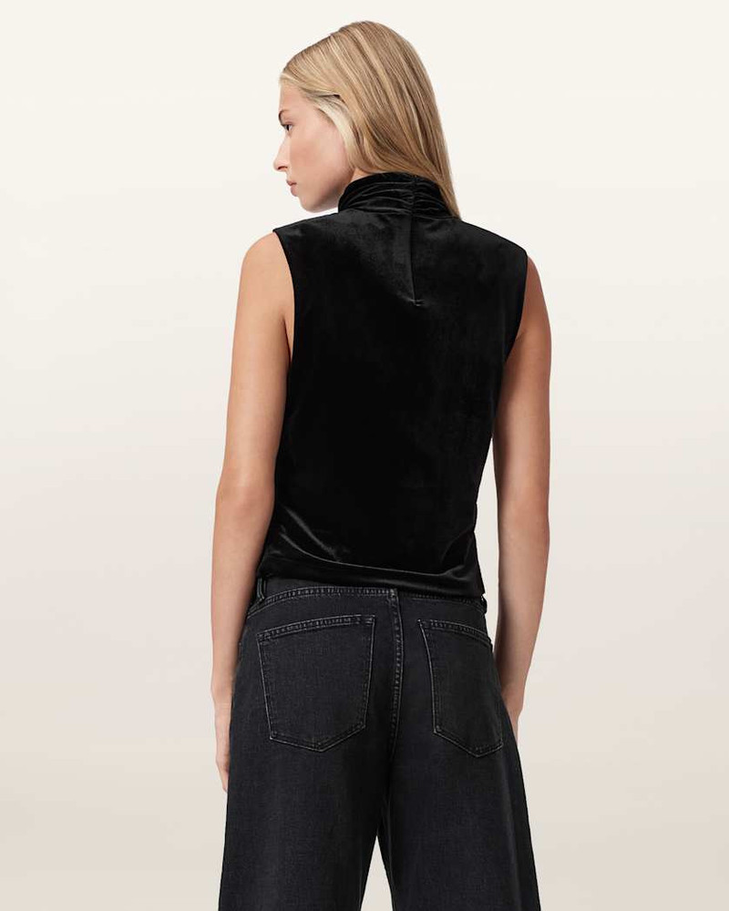 TIA VELVET SLEEVELESS TOP 8