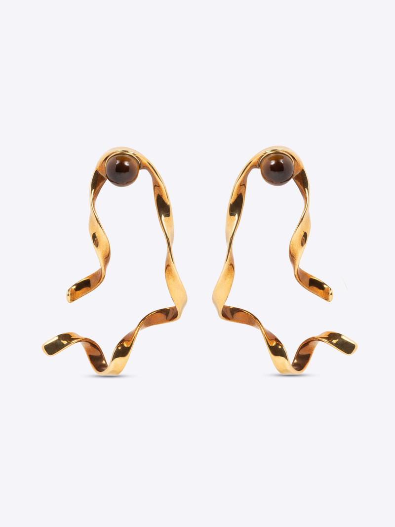 Dries Van Noten WAVE STUD EARRINGS outlook