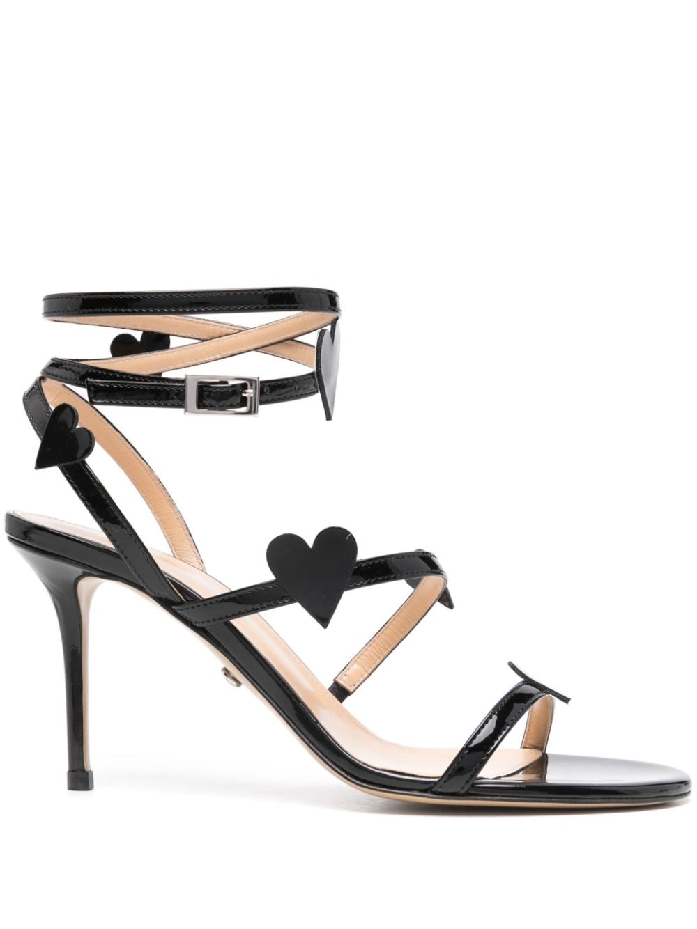 75mm Petit Coeur sandals - 1