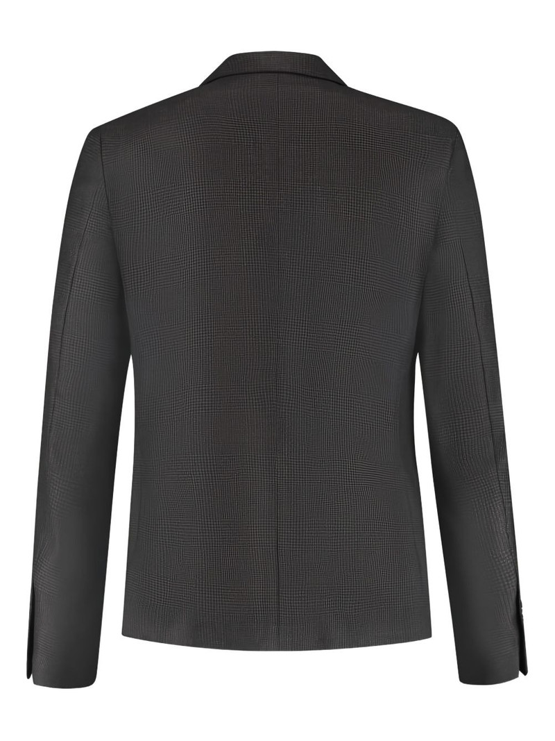 LARDINI check-pattern blazer outlook